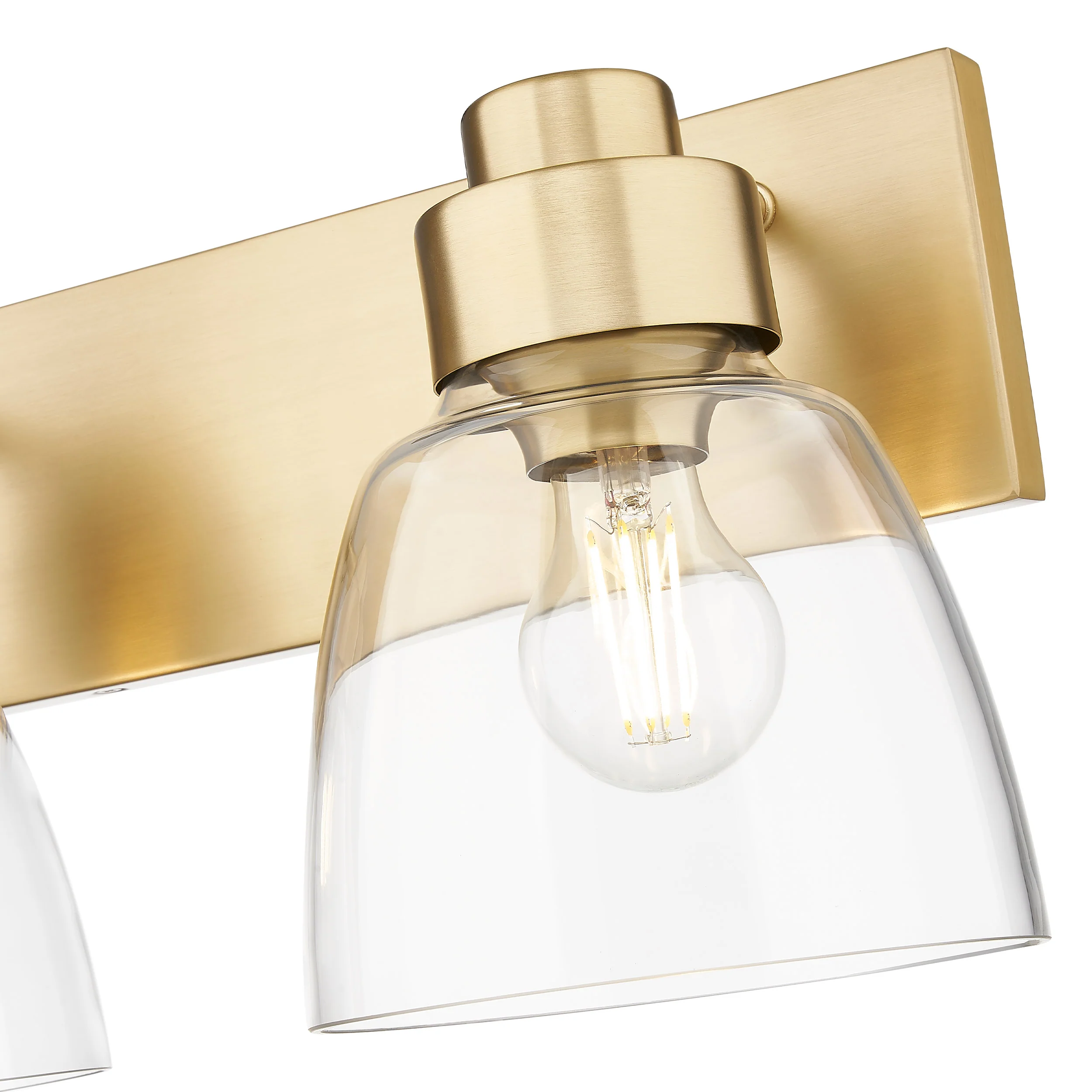 Remy 2-light Vanity in Brushed Champagne Brass - Image 4