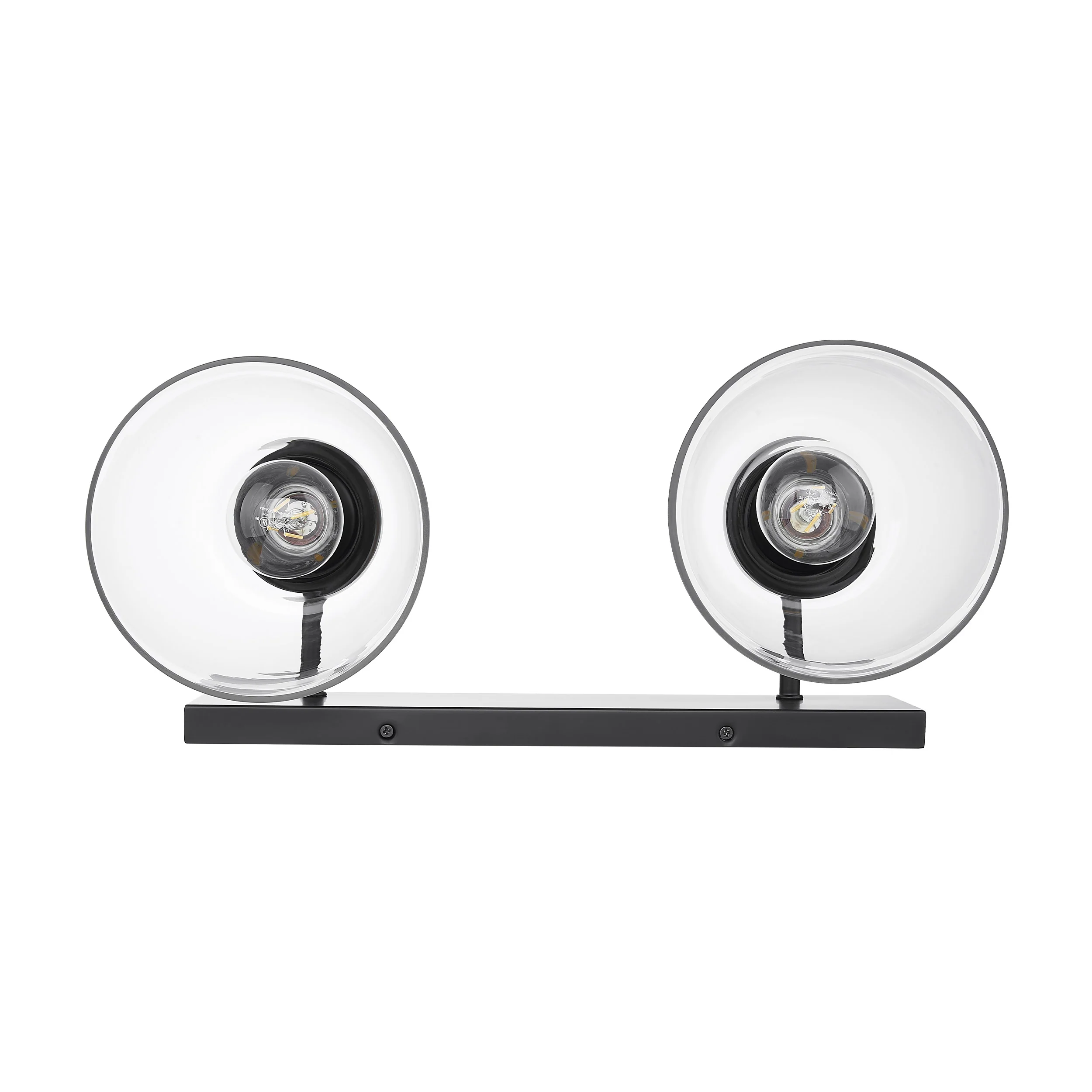 Remy 2-light Vanity in Matte Black - Image 4