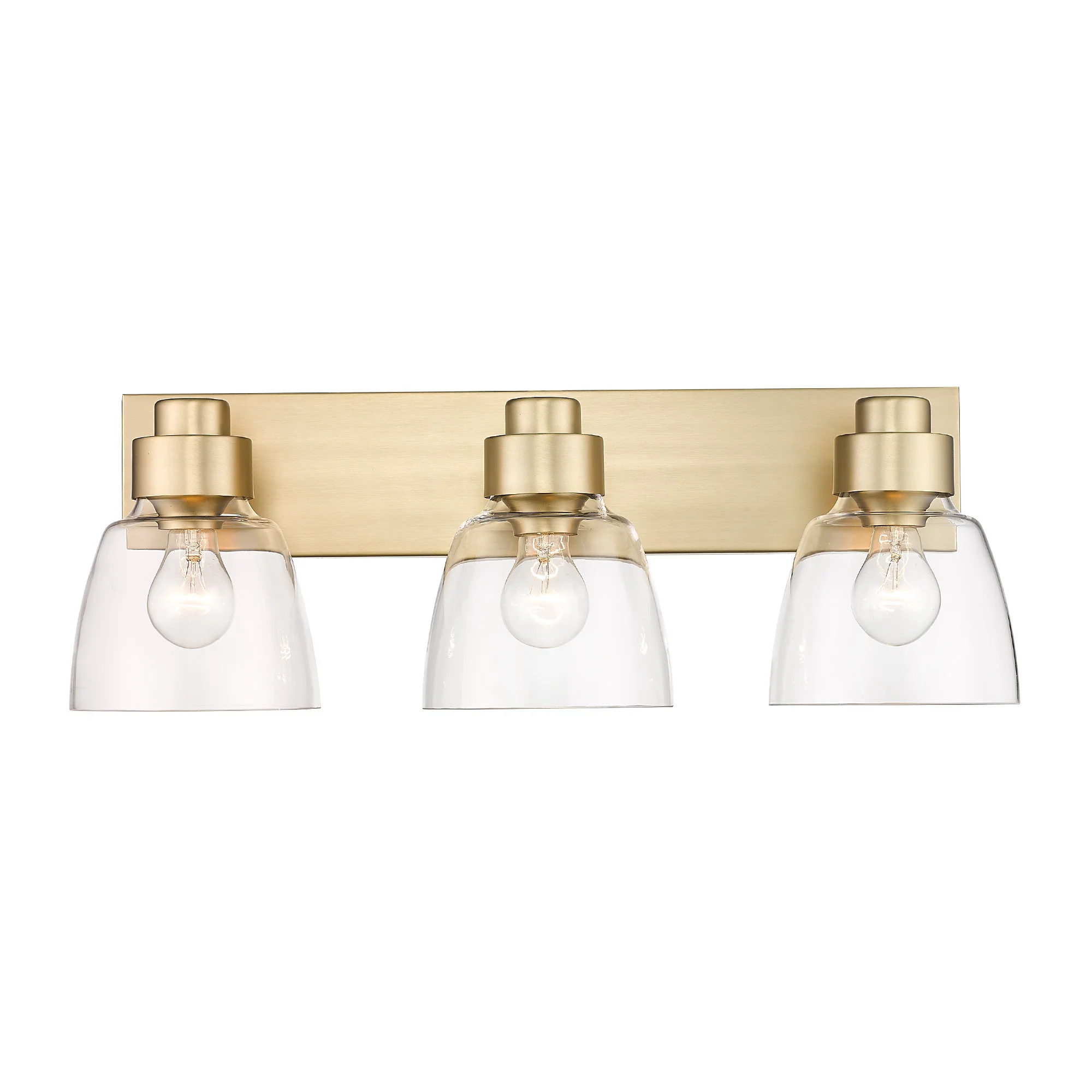 Remy 3-light Vanity in Brushed Champagne Brass - Image 2