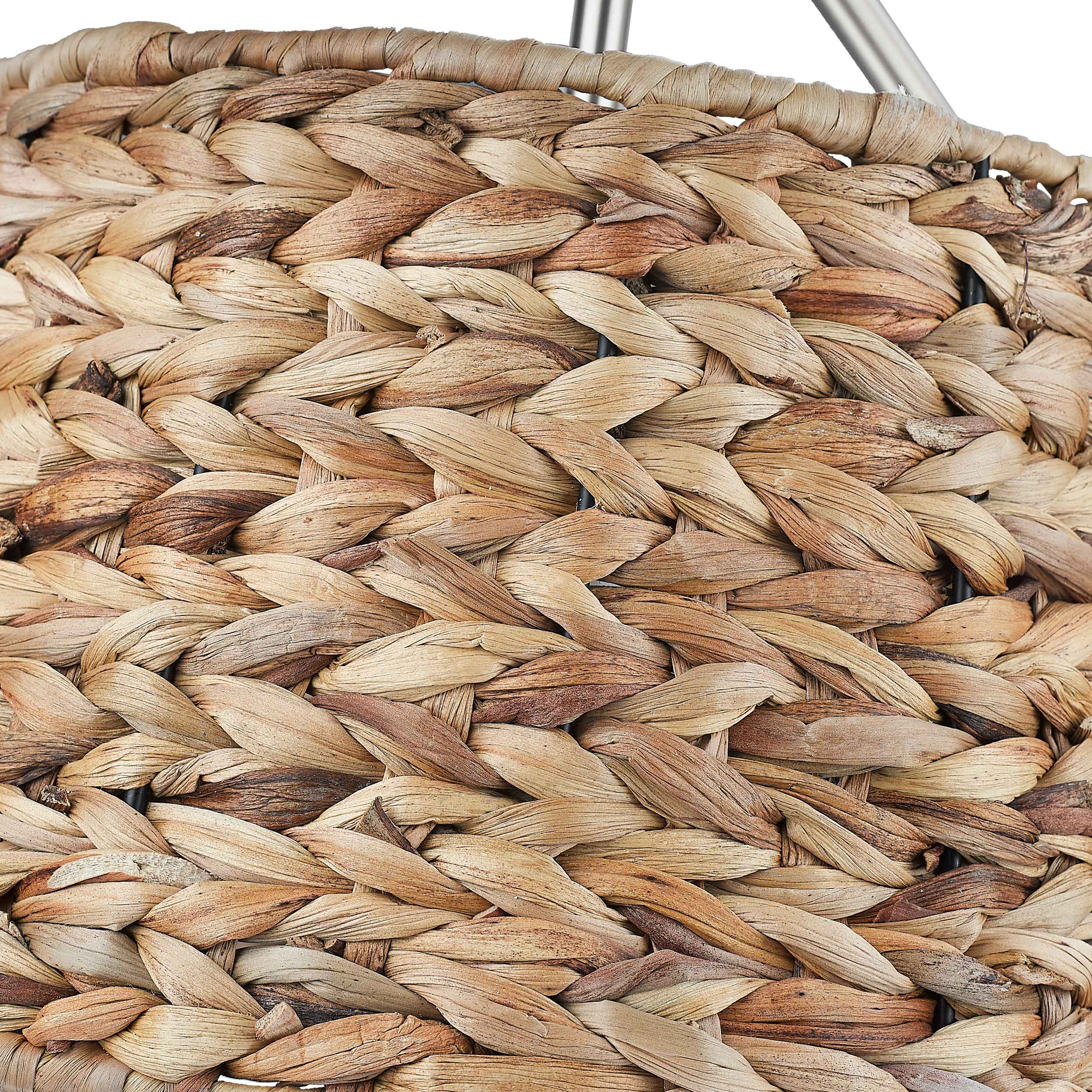 Ryleigh 1-light Swing Arm Wall Lamp in Pewter and Woven Sweet Grass shade - Image 11