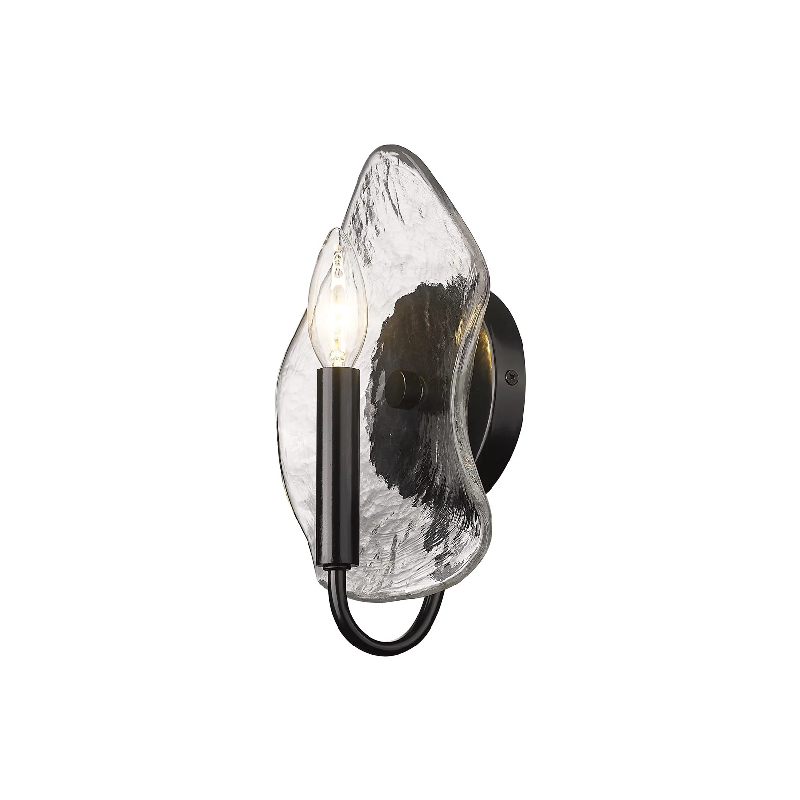 Samara 1-light Wall Sconce in Matte Black - Image 3