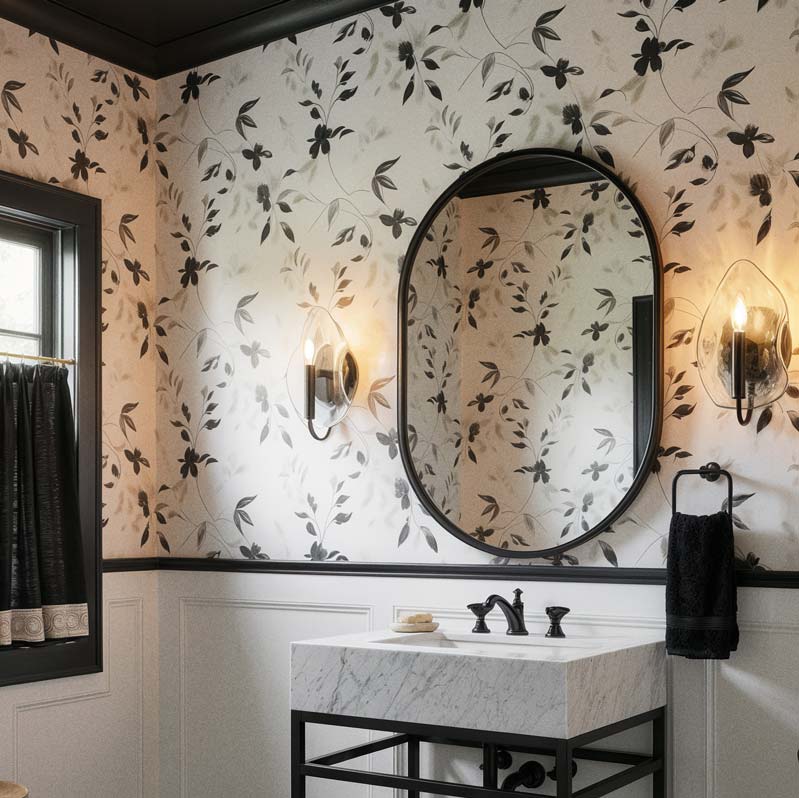 Samara 1-light Wall Sconce in Matte Black - Image 4