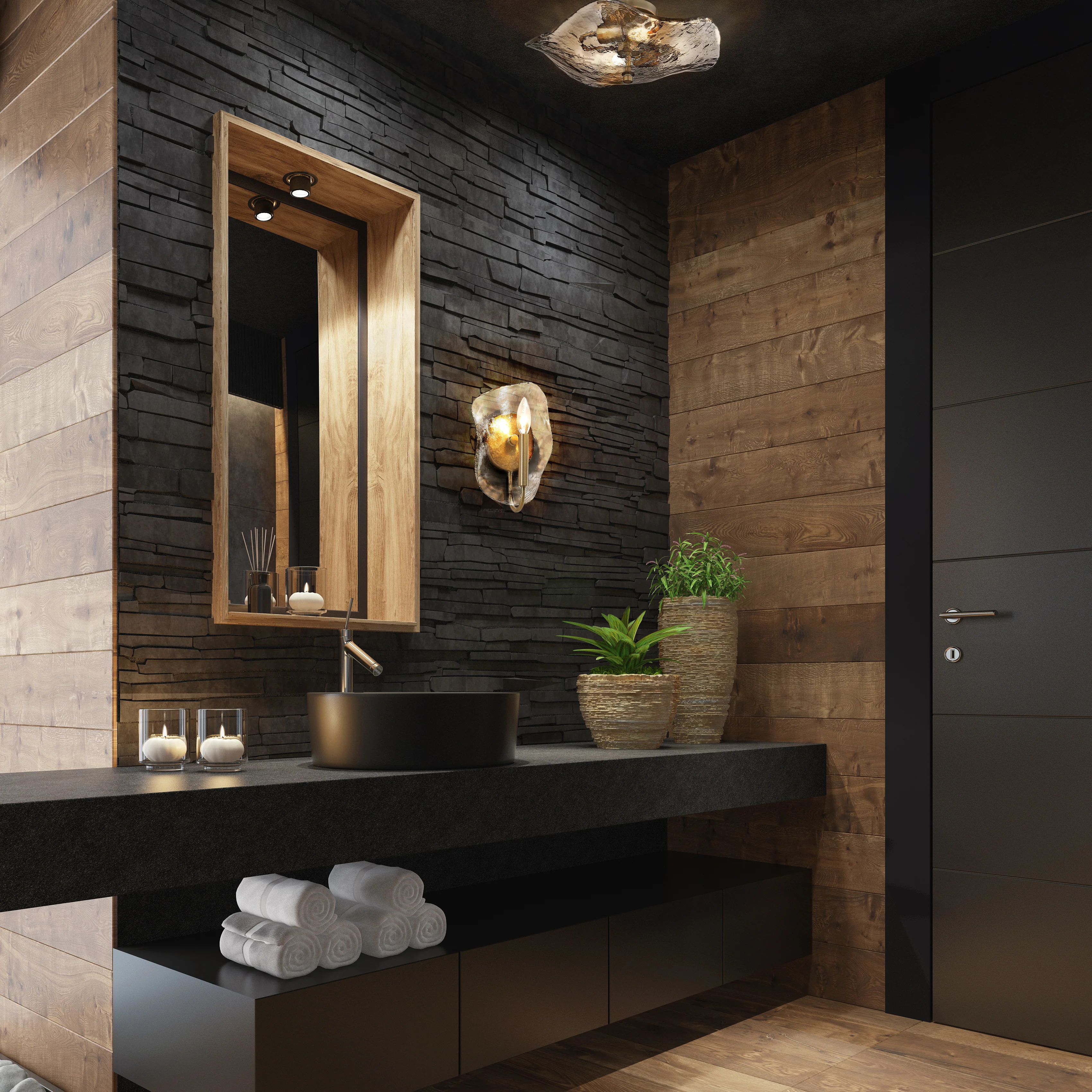 Samara 1-light Wall Sconce in Modern Brass - Image 6