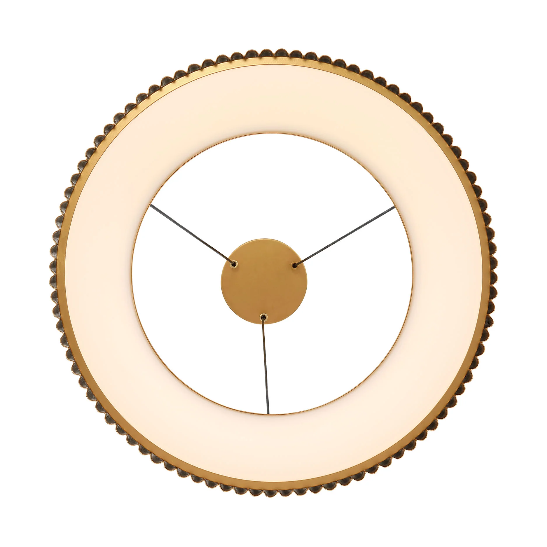 Sashay Integrated LED 20" Pendant in Honey Gold - Image 11
