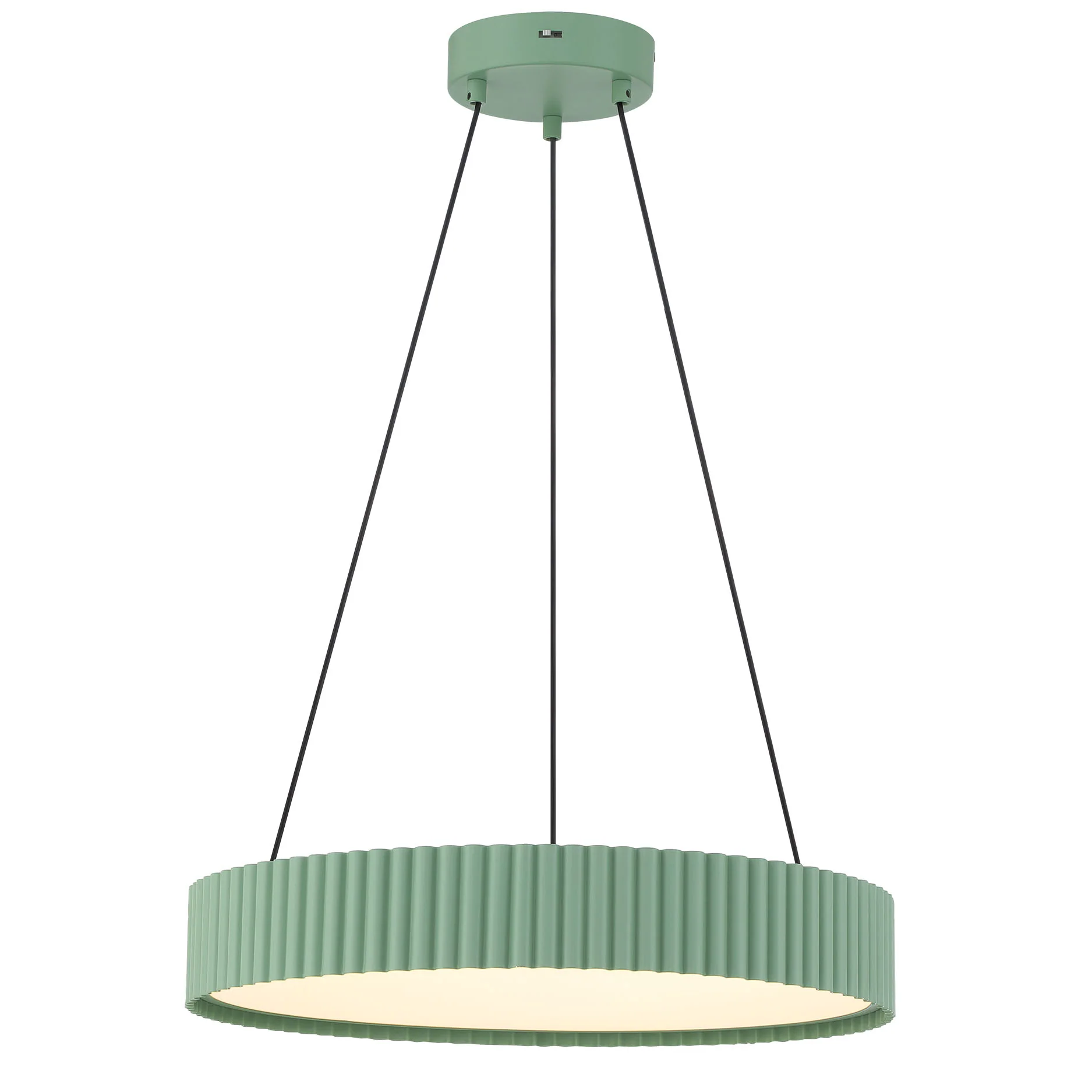 Sashay Integrated LED 20" Pendant in Pistachio - Image 2