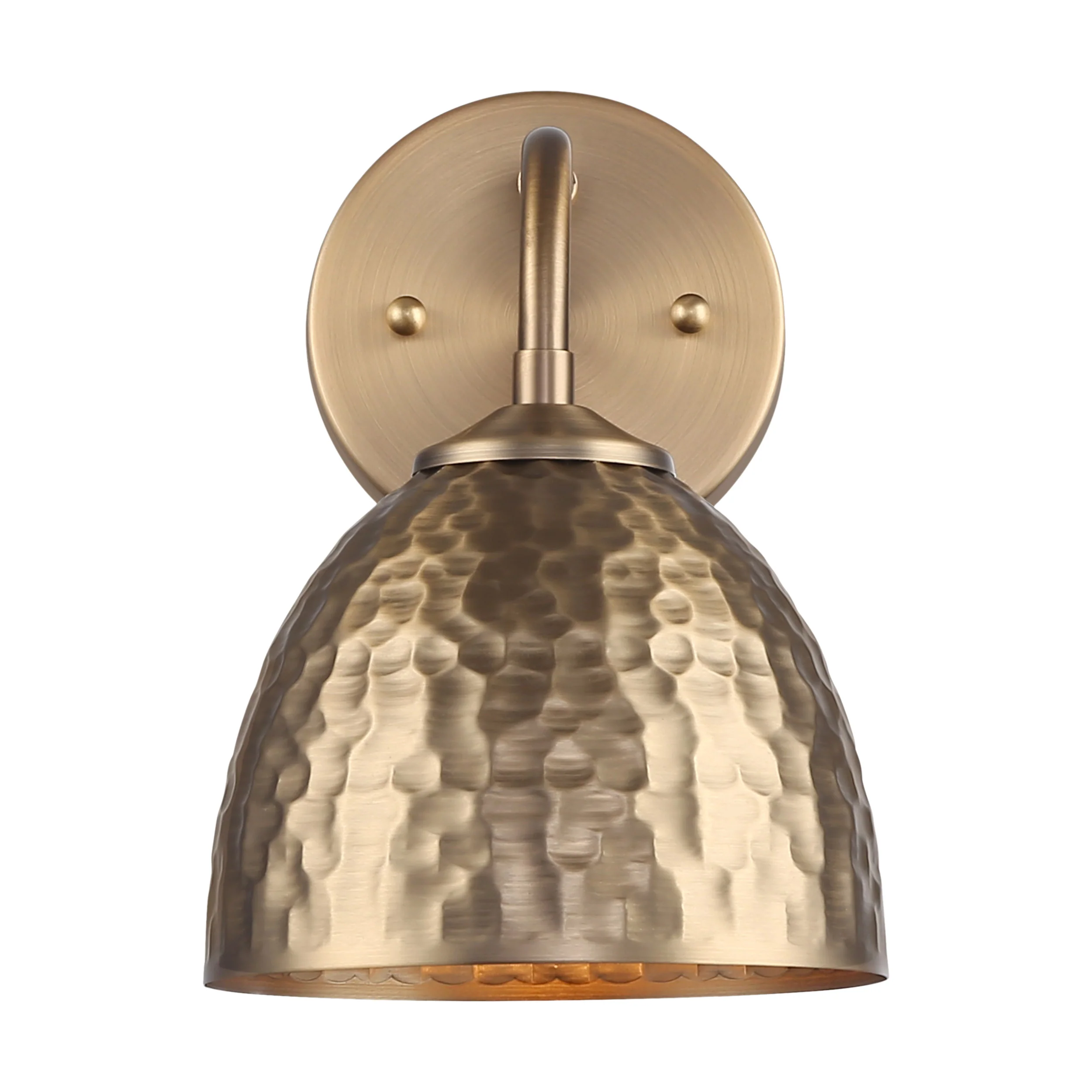 Shepard 1-light Wall Sconce in Modern Brass - Image 3