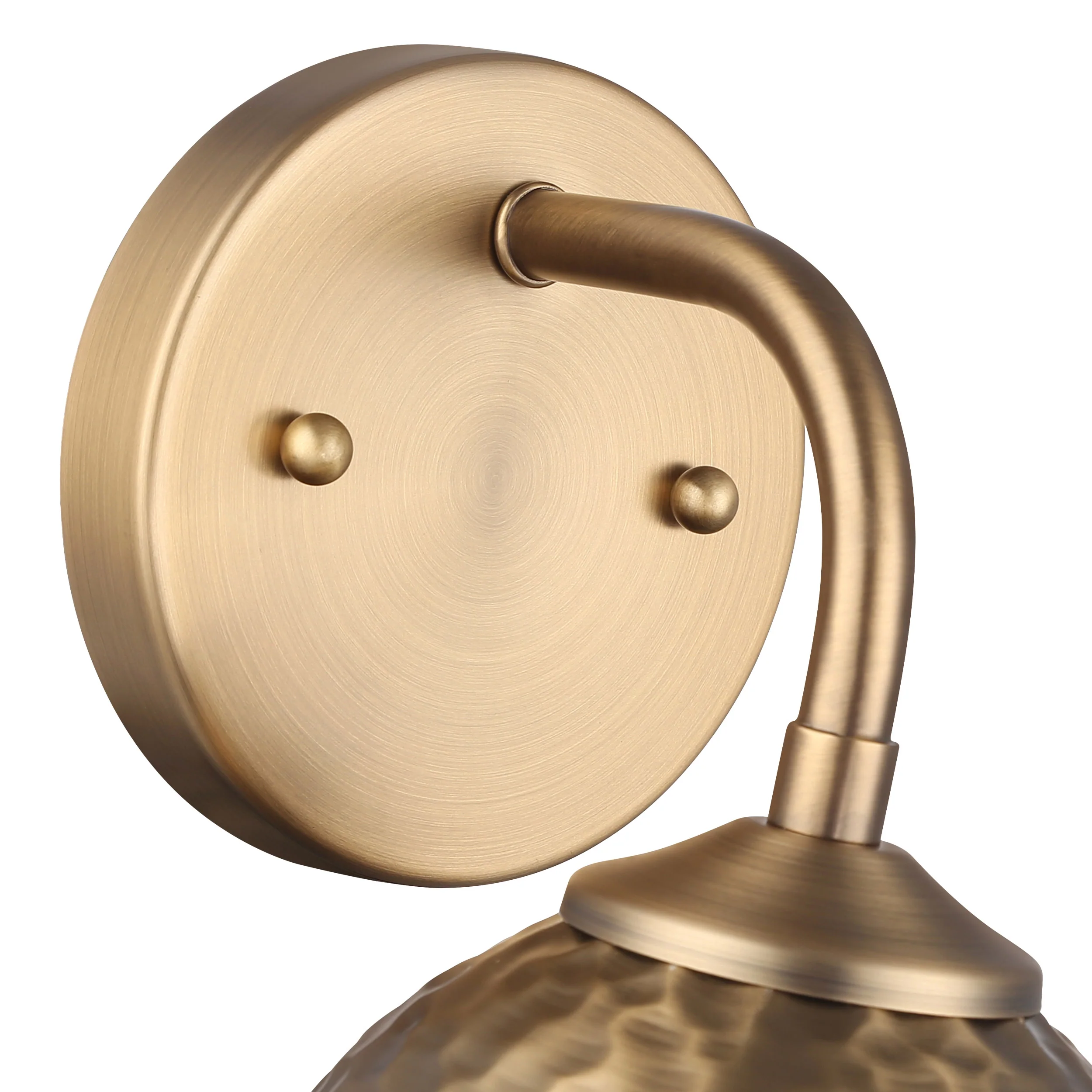 Shepard 1-light Wall Sconce in Modern Brass - Image 4
