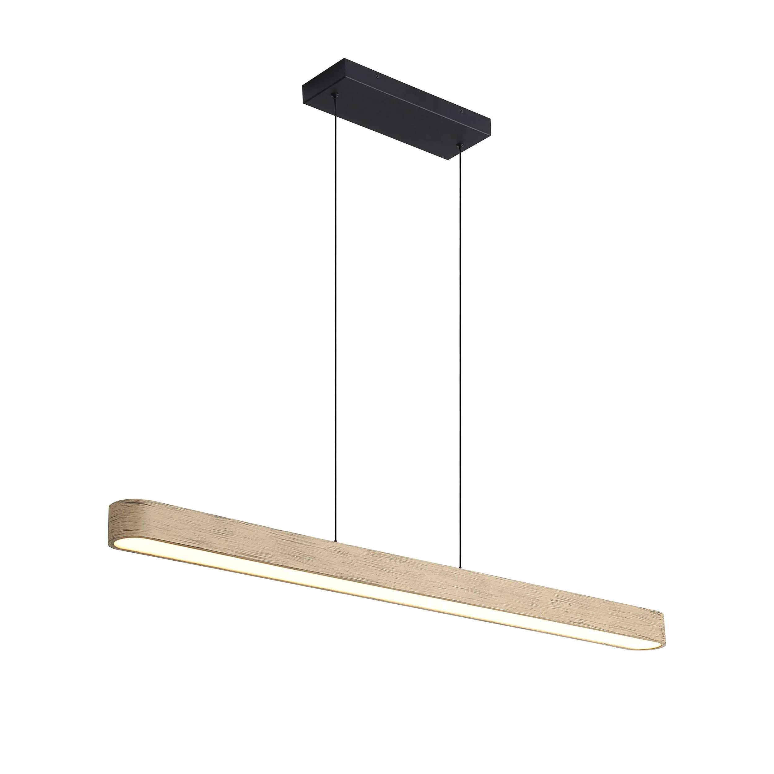 Silva Integrated LED Pendant in Driftwood