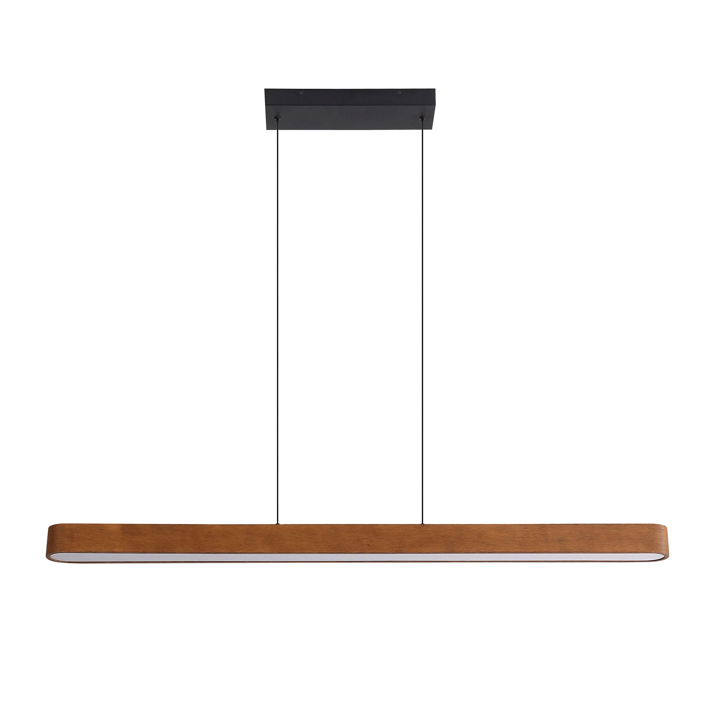 Silva Integrated LED Pendant in Walnut - Image 5