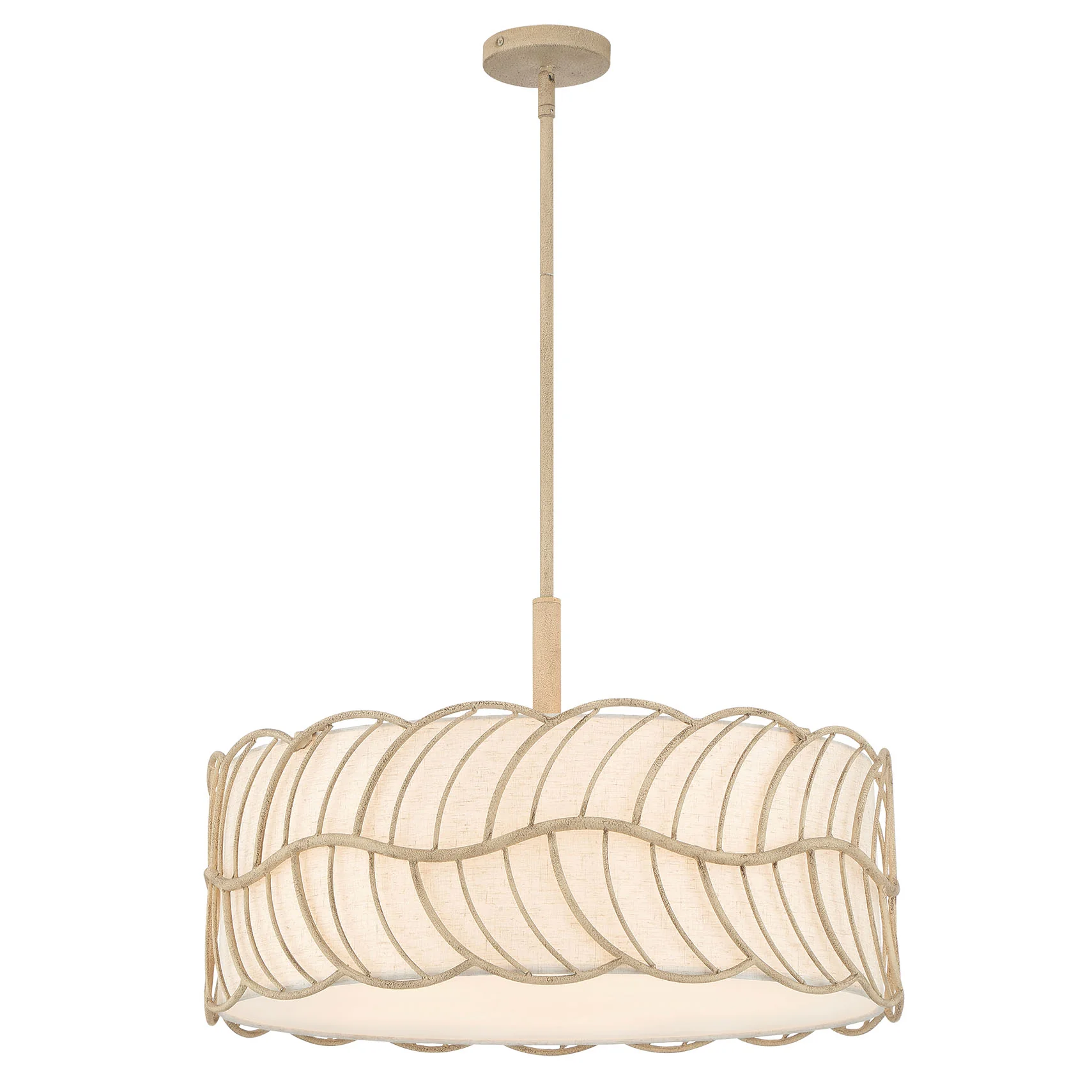 Simbolo 5-light Pendant in Almond - Image 2