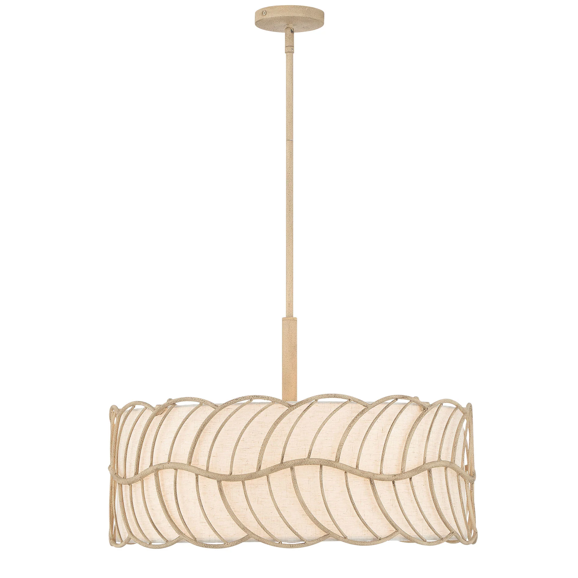 Simbolo 5-light Pendant in Almond - Image 4