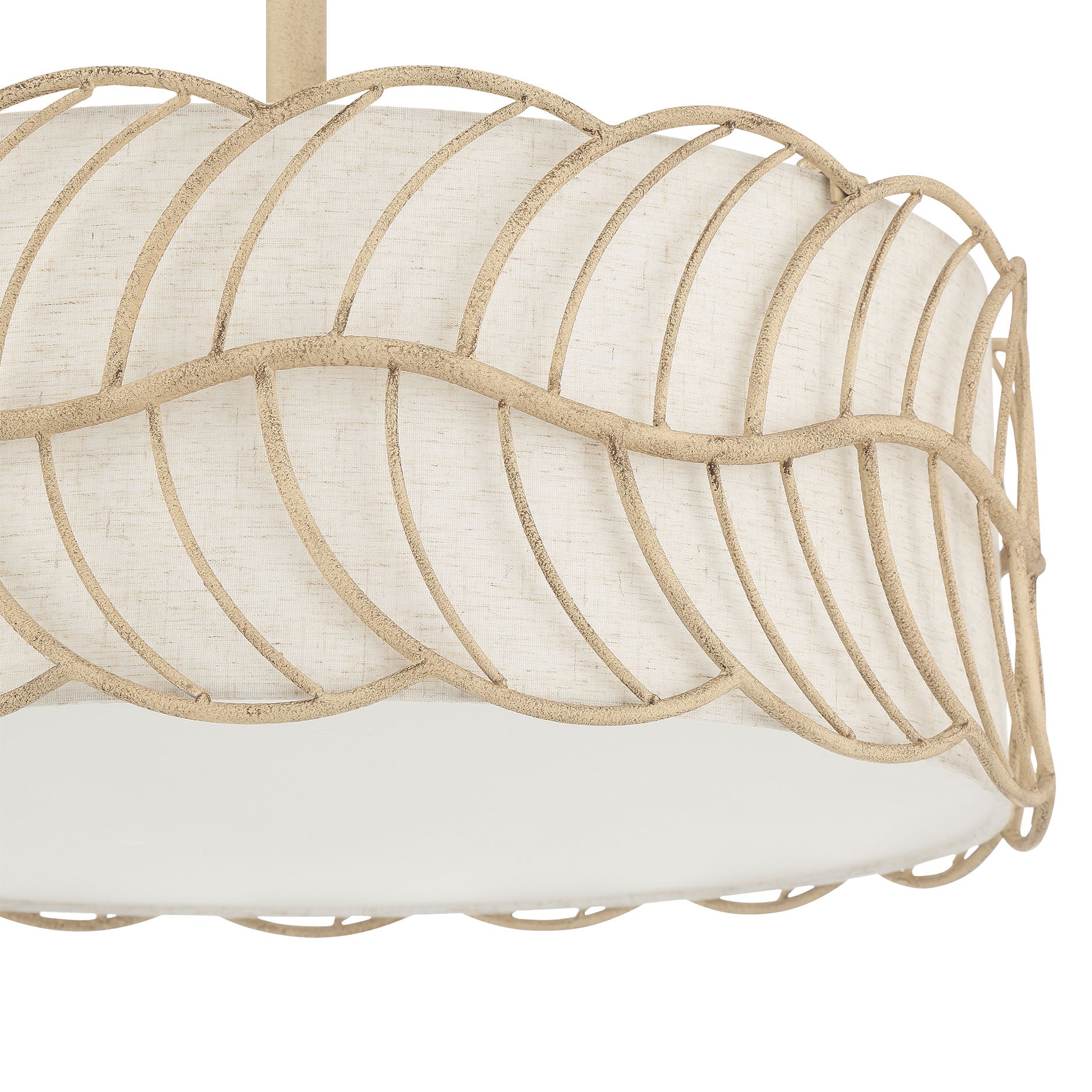 Simbolo 5-light Pendant in Almond - Image 9