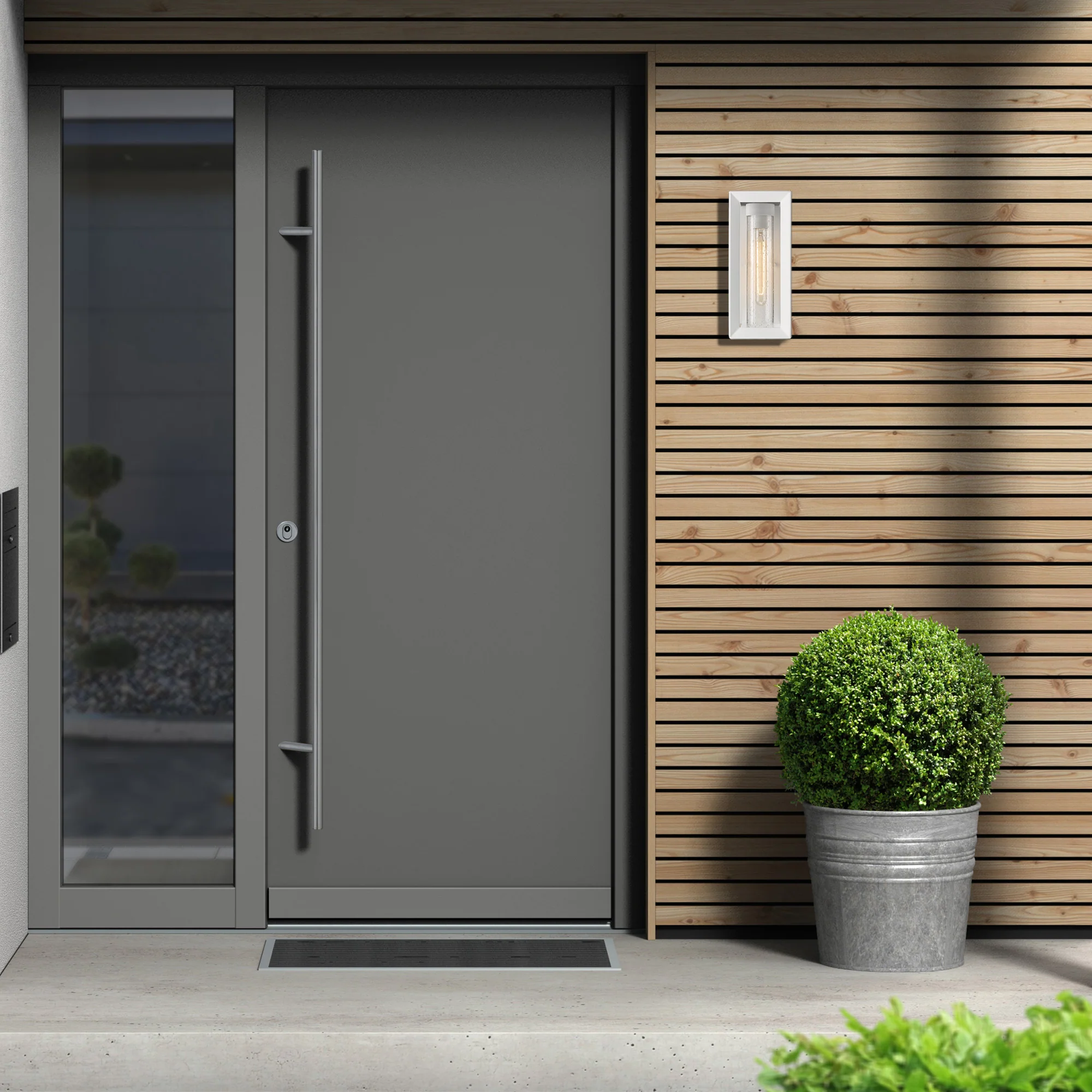 Smyth 1-light Outdoor Wall in Natural White - Image 5