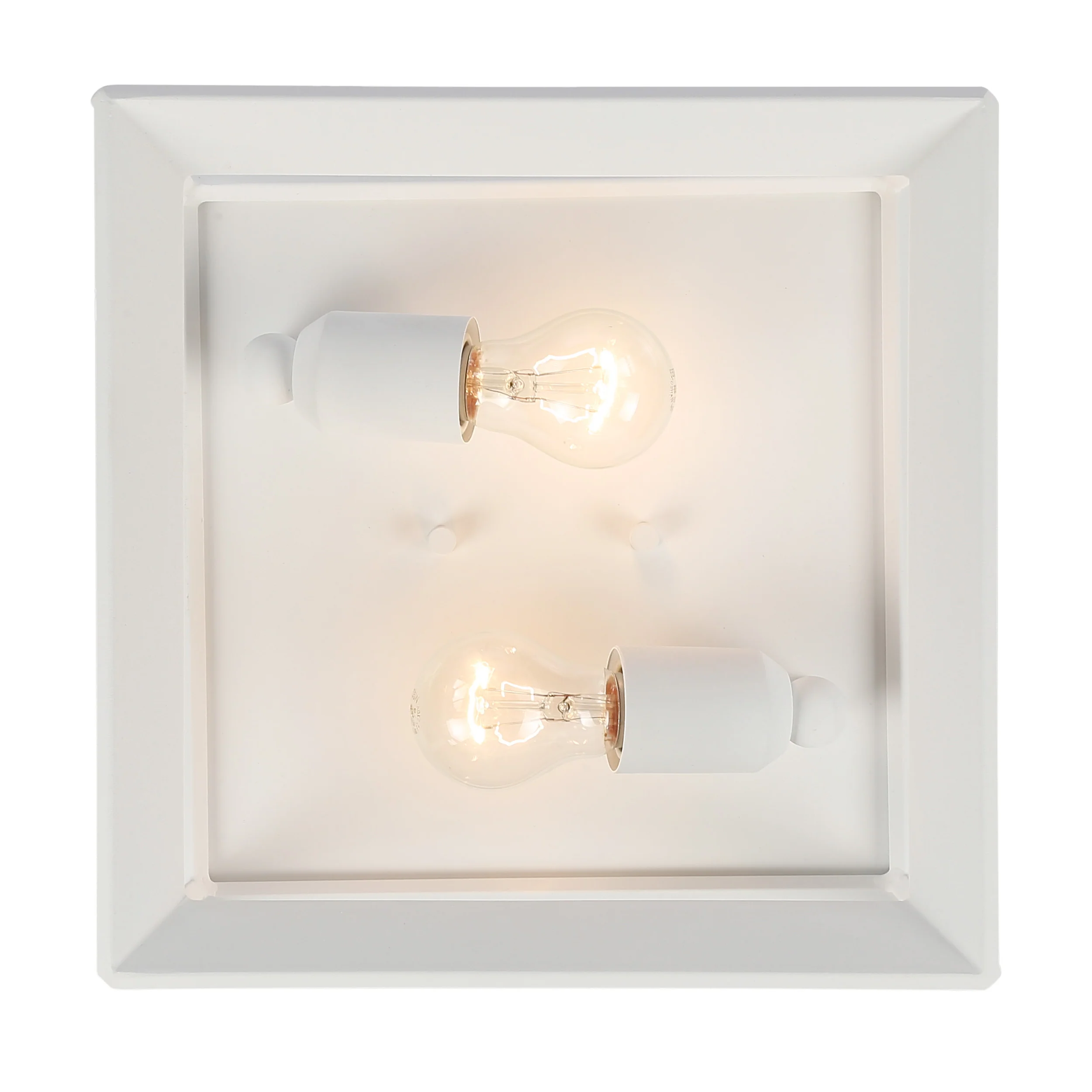 Smyth 2-light Flush Mount in Natural White - Image 3