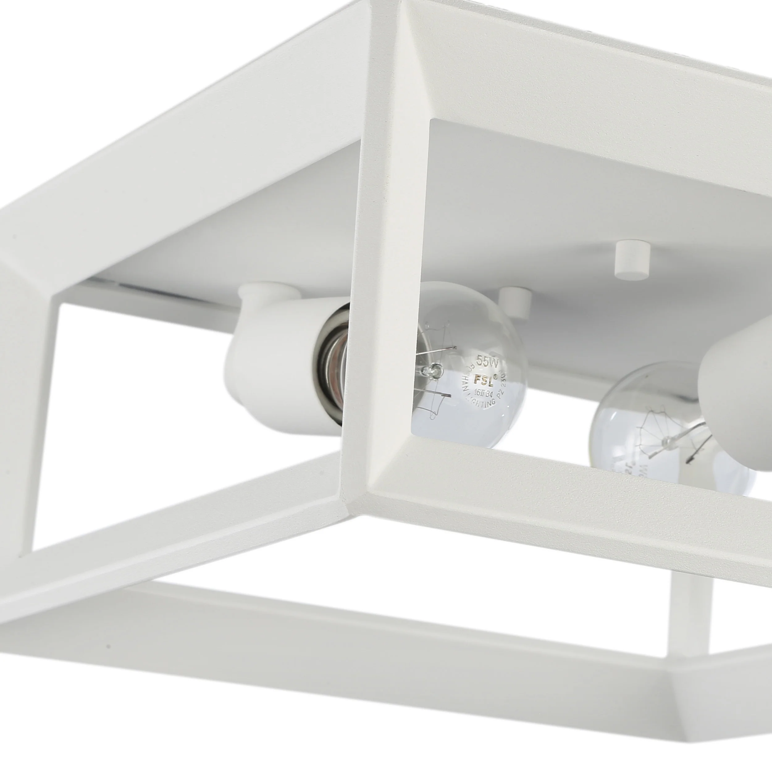 Smyth 2-light Flush Mount in Natural White - Image 4