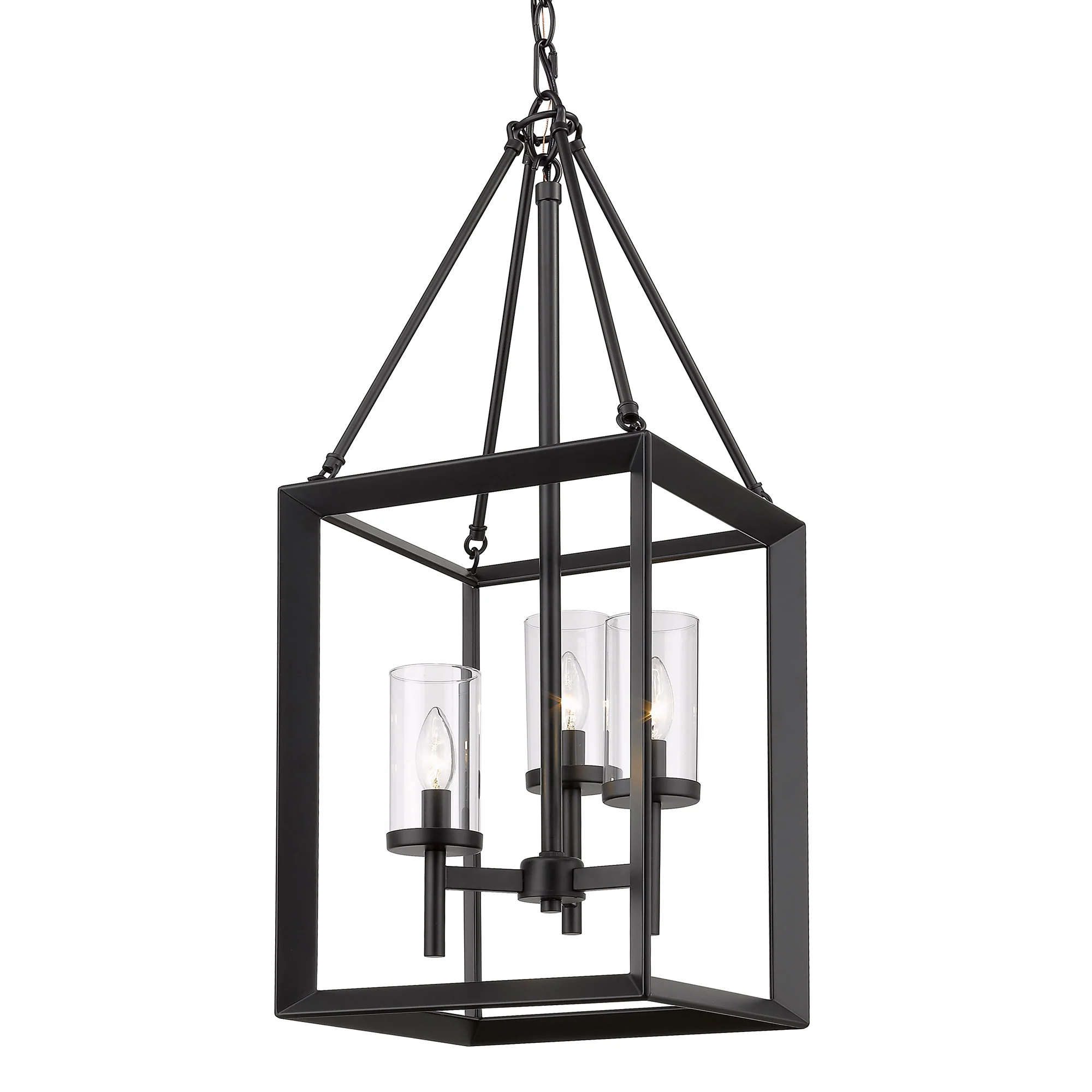 Smyth 3-light Pendant in Matte Black
