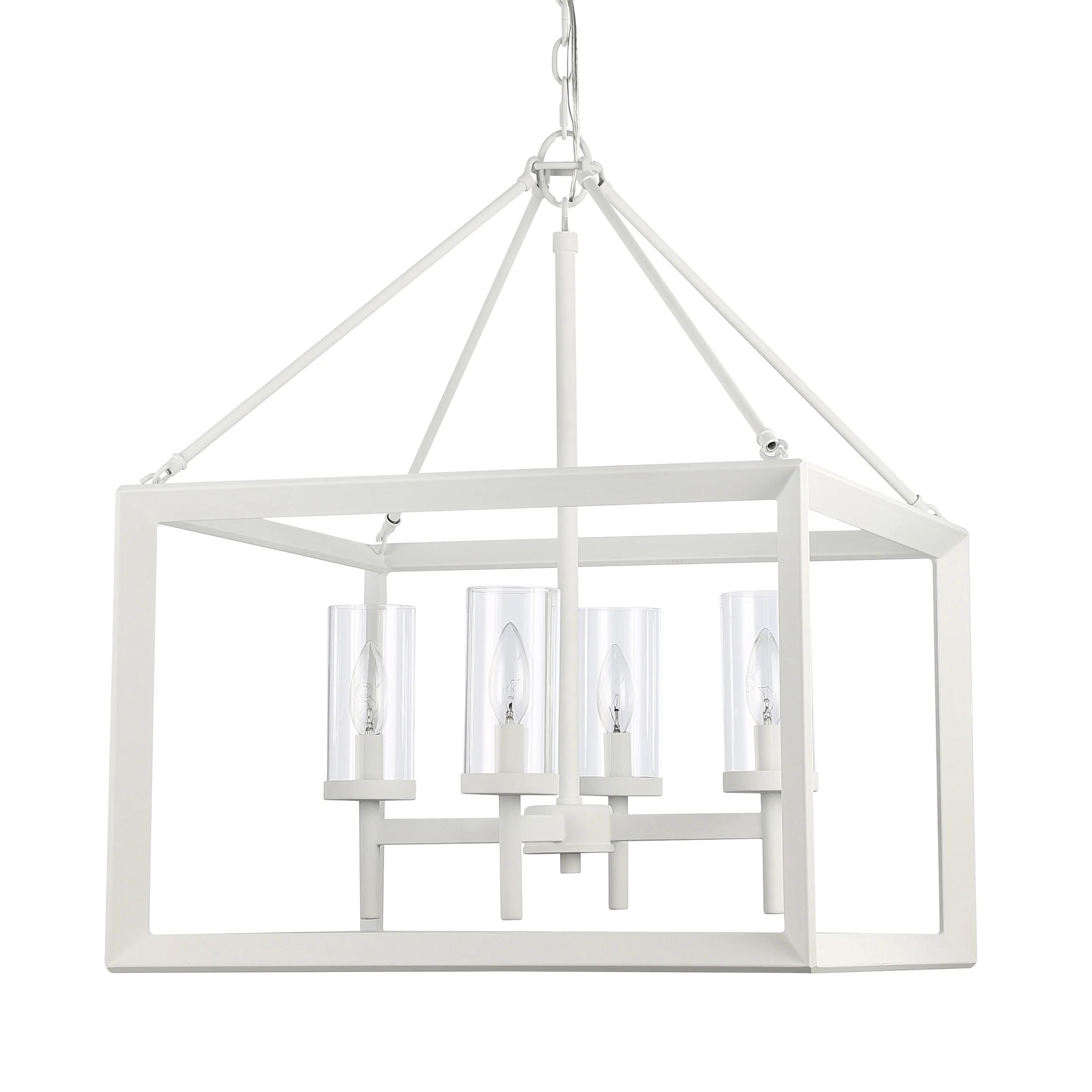 Smyth 4-light Chandelier in Natural White