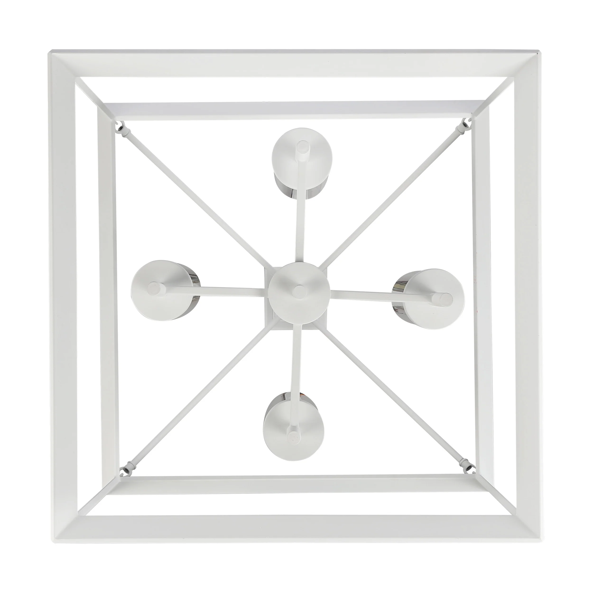 Smyth 4-light Chandelier in Natural White - Image 4