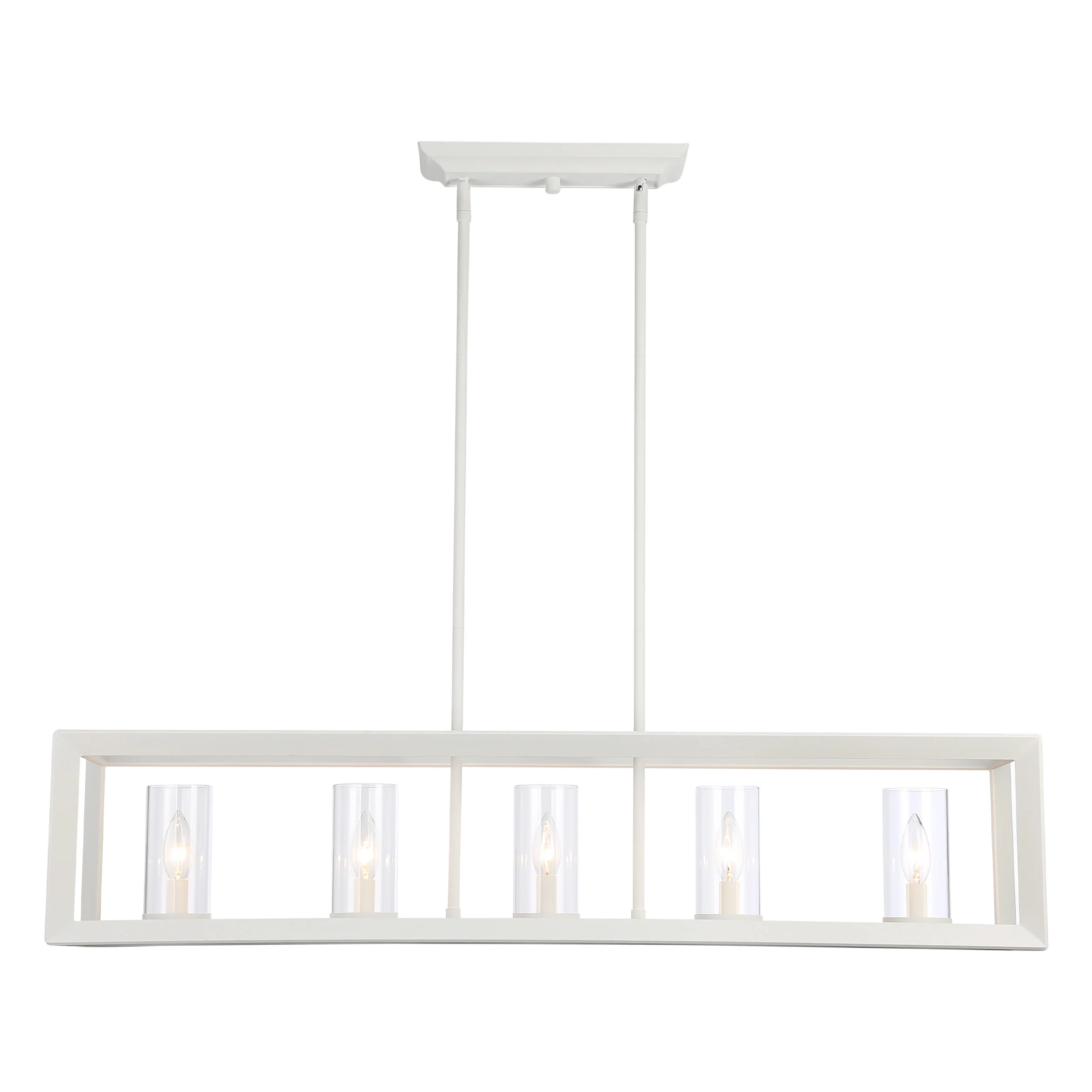 Smyth 5-light Island Light in Natural White - Image 3