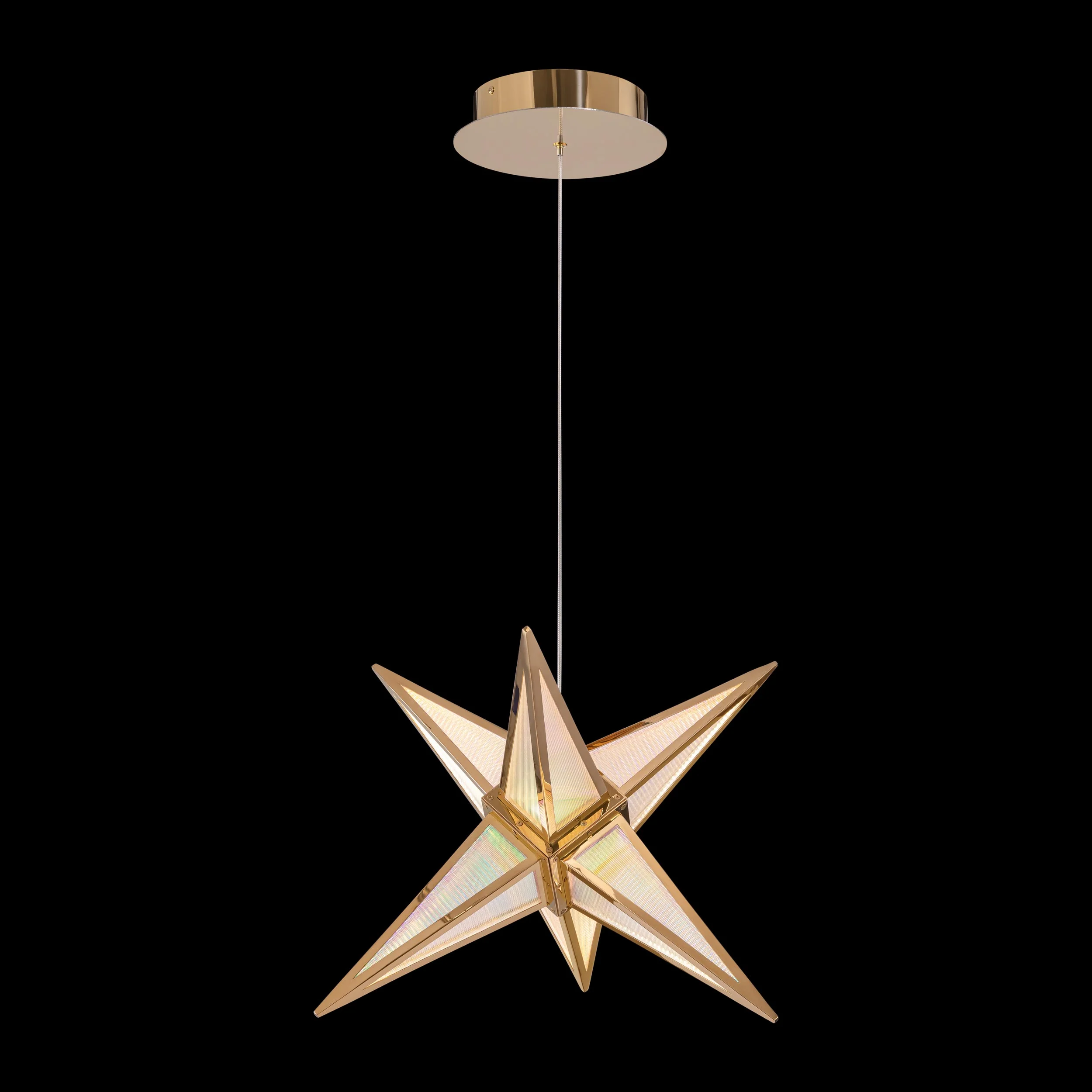 Spectrum Integrated LED 18in Pendant in Rose Gold - Image 2