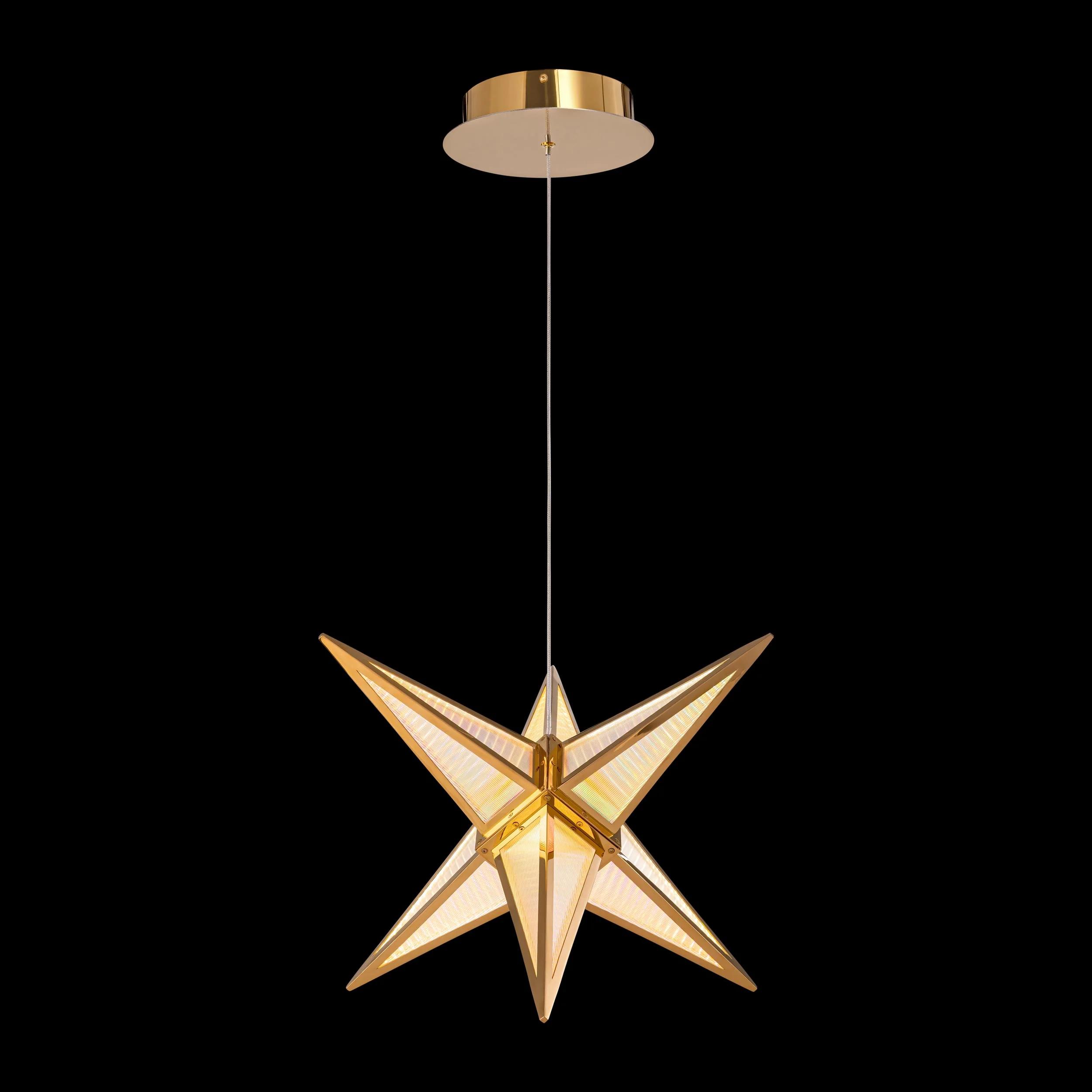 Spectrum Integrated LED 18in Pendant in Rose Gold - Image 3