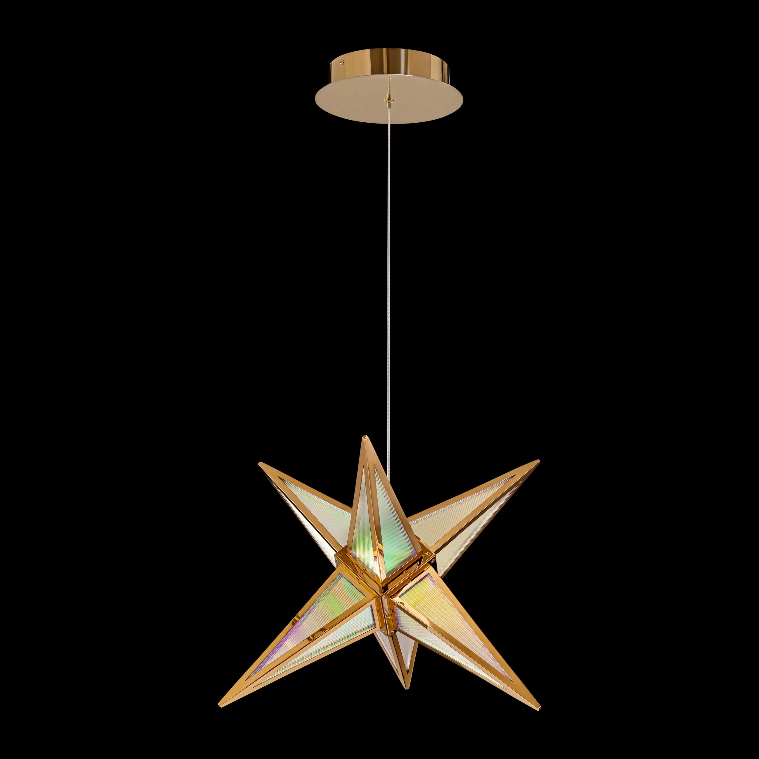 Spectrum Integrated LED 18in Pendant in Rose Gold - Image 4