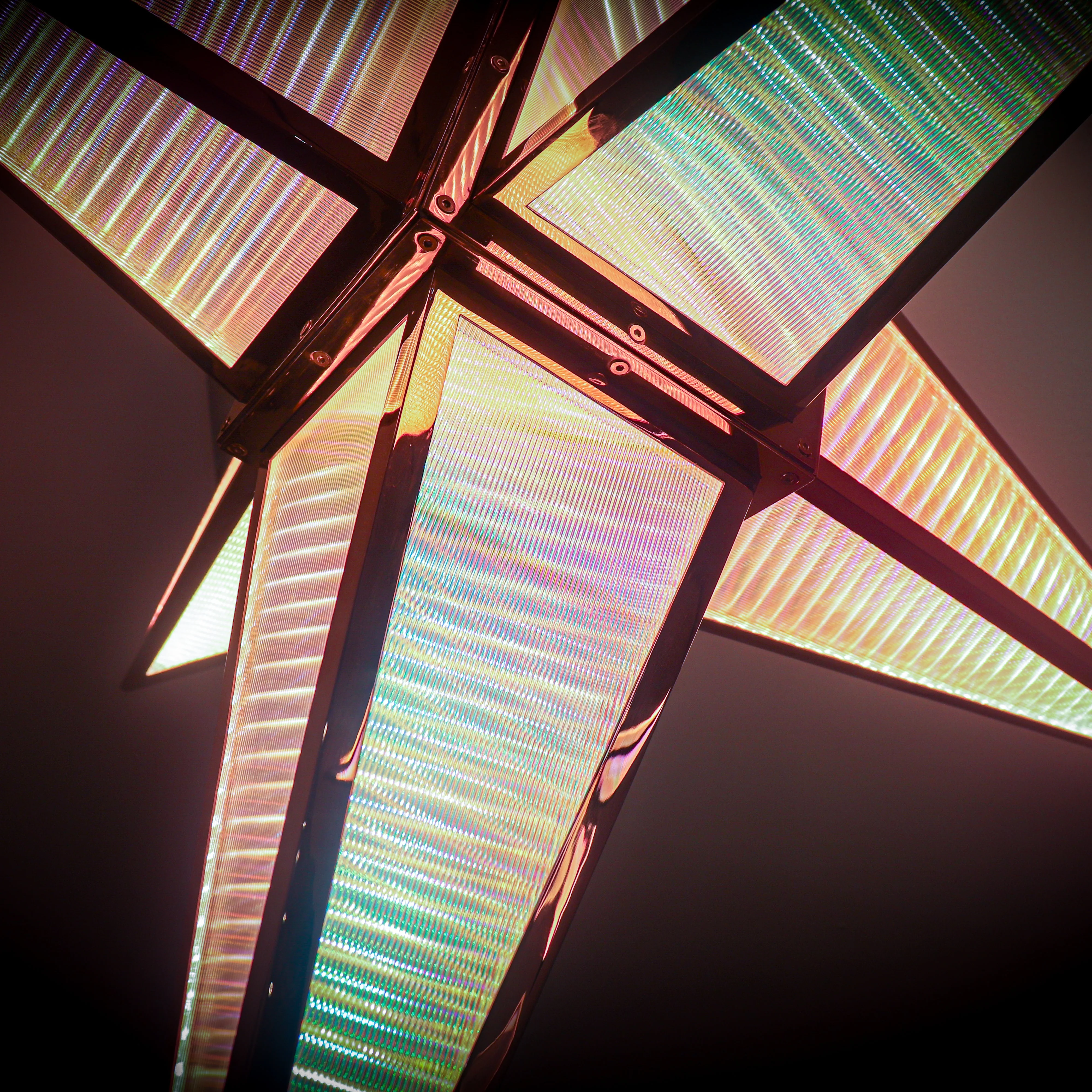 Spectrum Integrated LED 29in Pendant in Rose Gold - Image 5