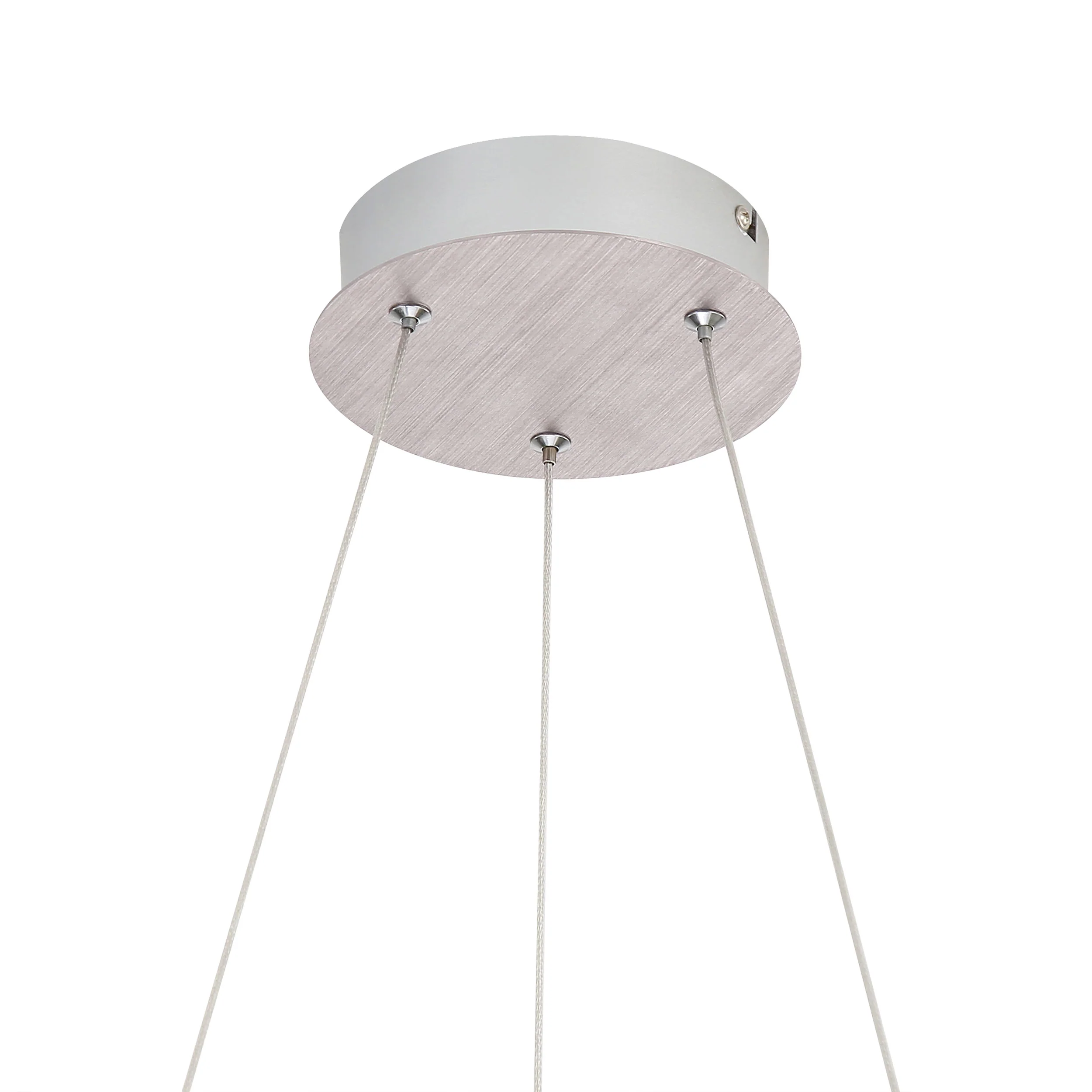 Spirale Integrated LED 19in Chandelier in Satin Nickel - Image 10