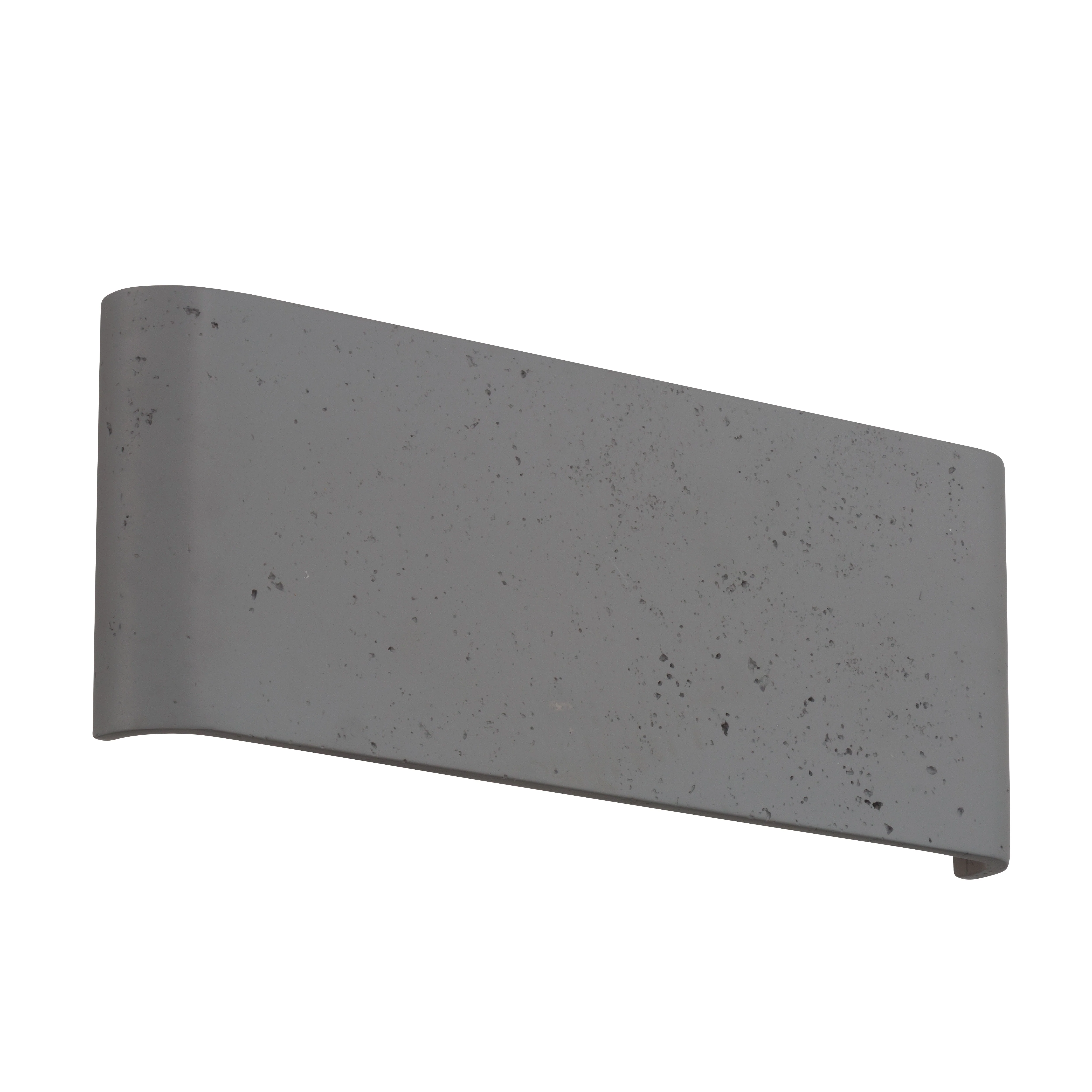 Stela Integrated LED 16in Outdoor Wall in Gray Travertine - Image 5