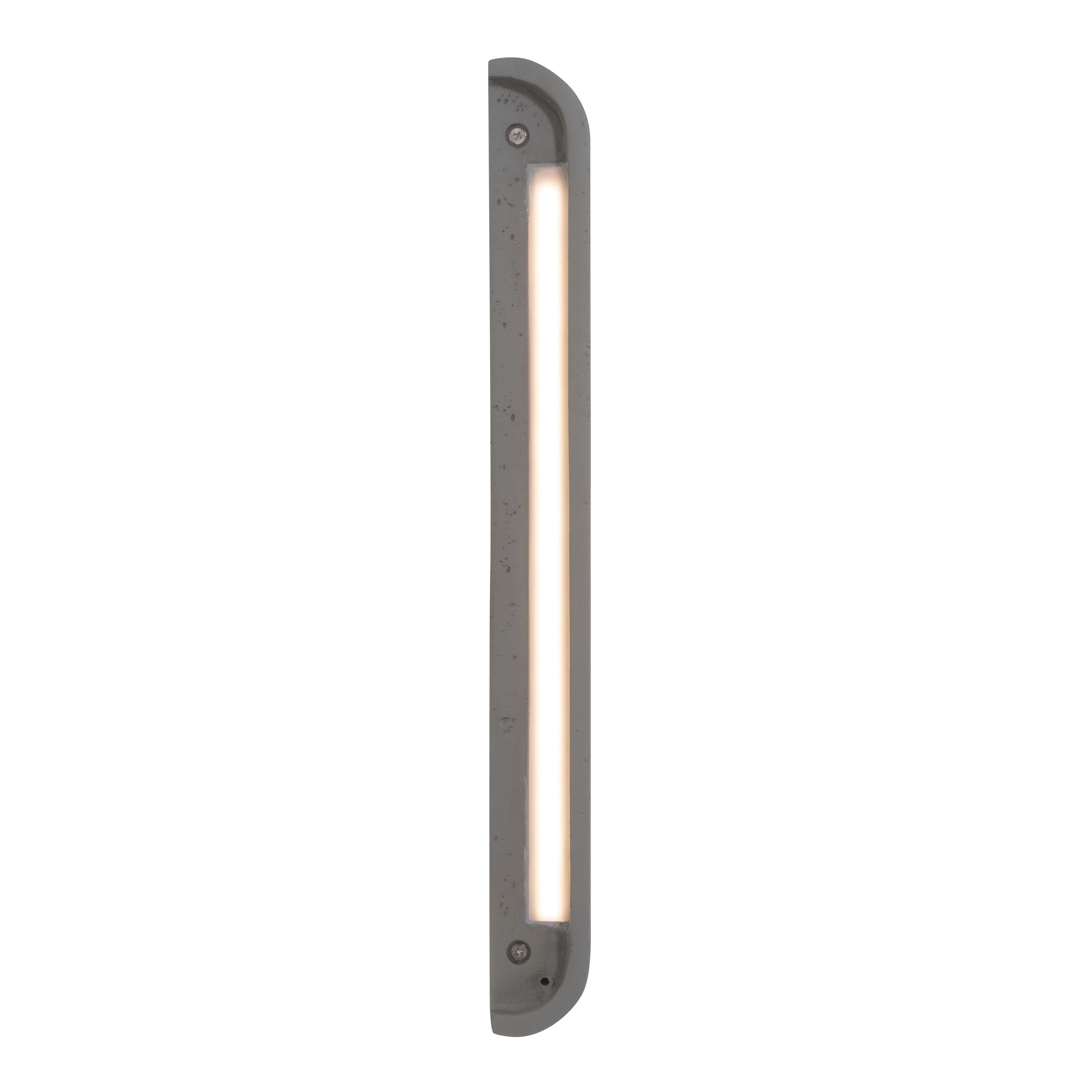 Stela Integrated LED 16in Outdoor Wall in Gray Travertine - Image 6
