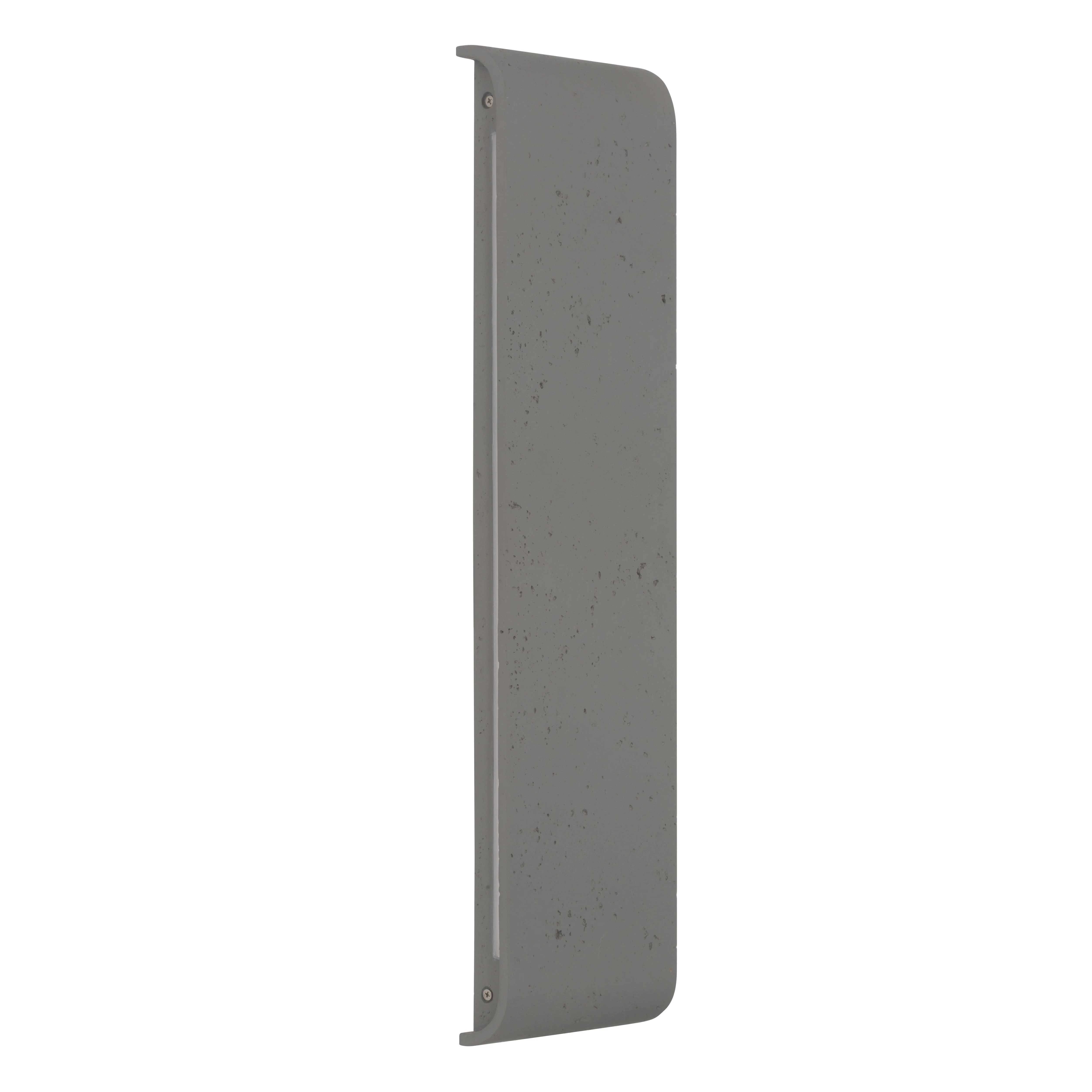 Stela Integrated LED 24in Outdoor Wall in Gray Travertine - Image 3