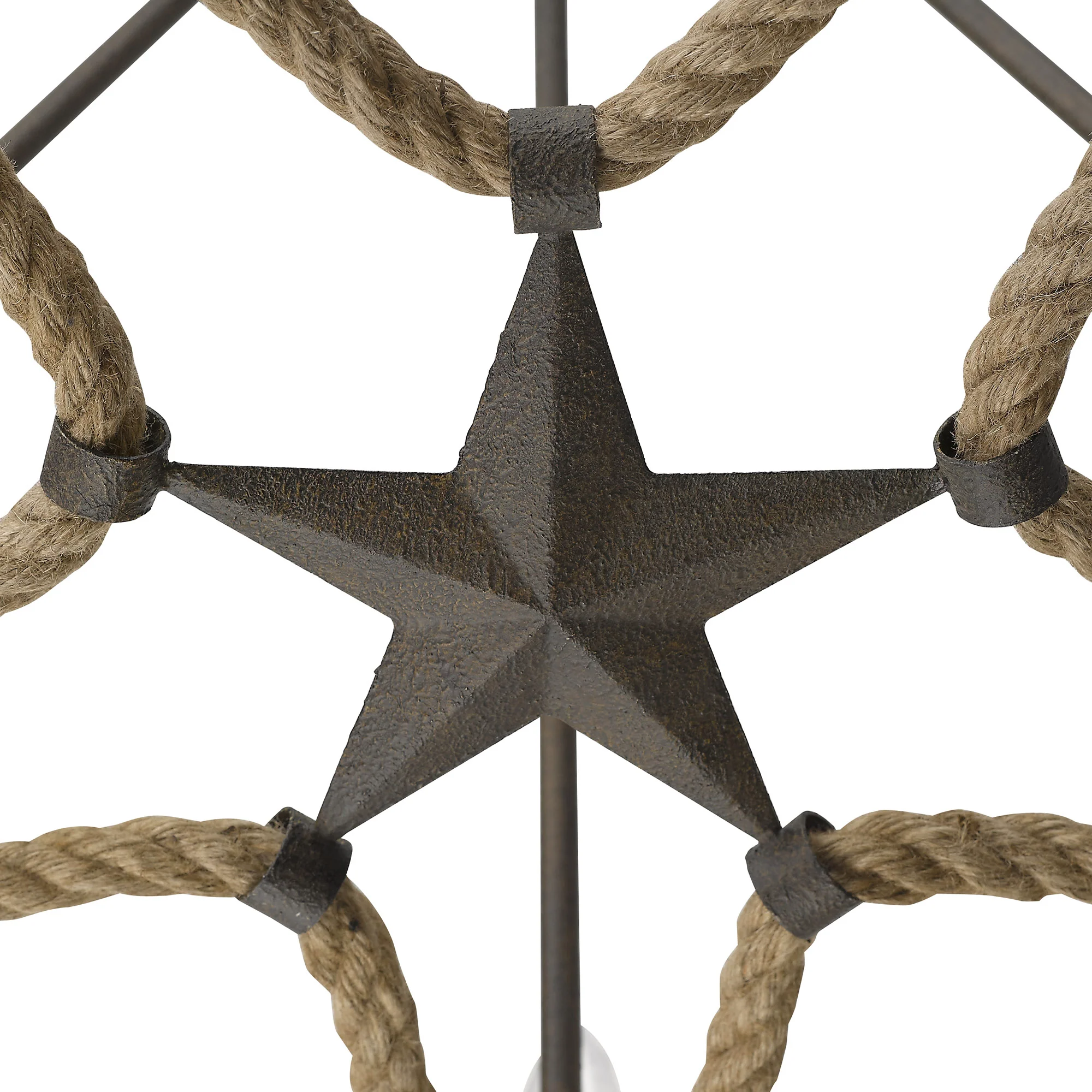 Stokes 5-light Chandelier in Dark Rust - Image 5