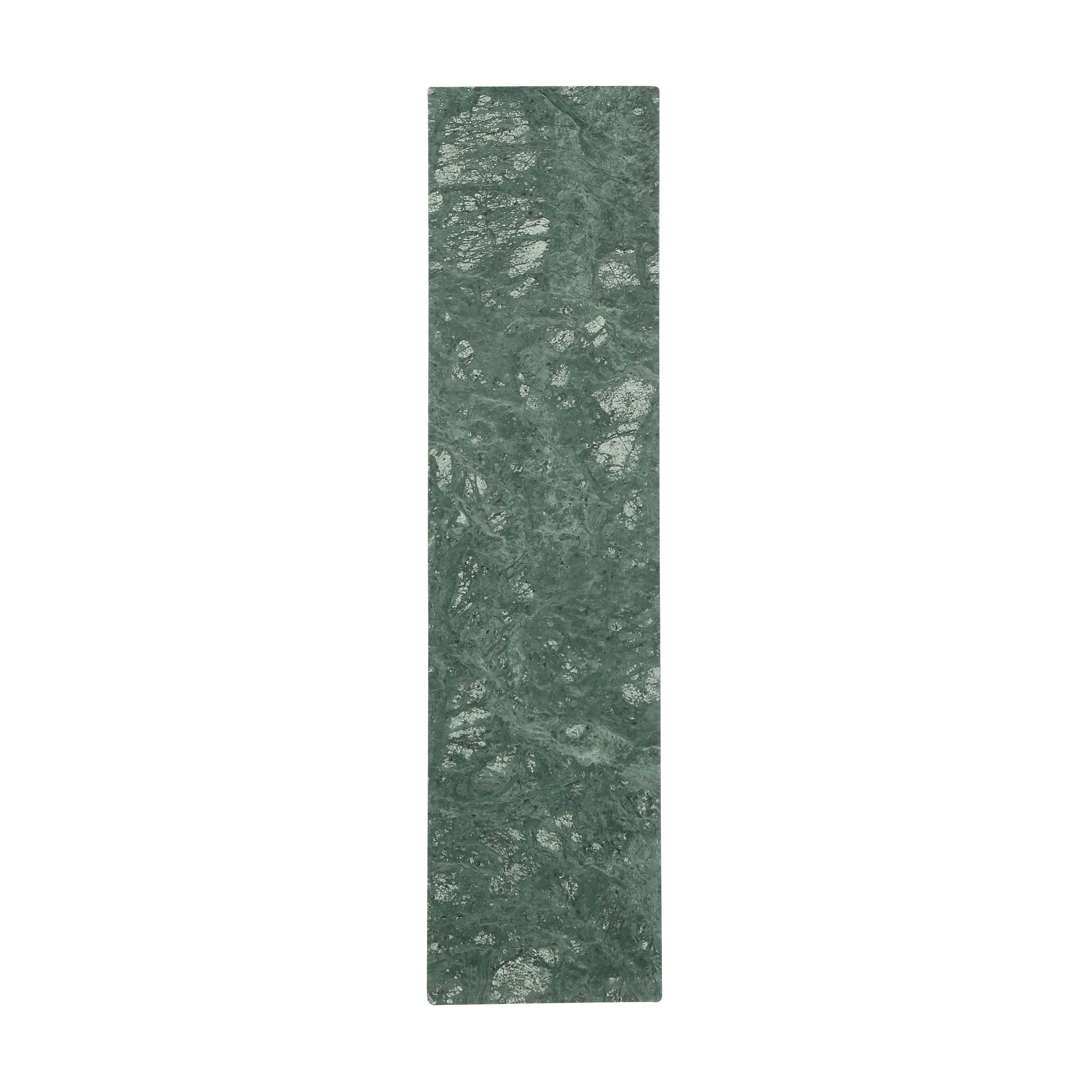 Stratum Integrated LED 18in Vanity in Brushed Champagne Brass with Persian Green Marble - Image 8