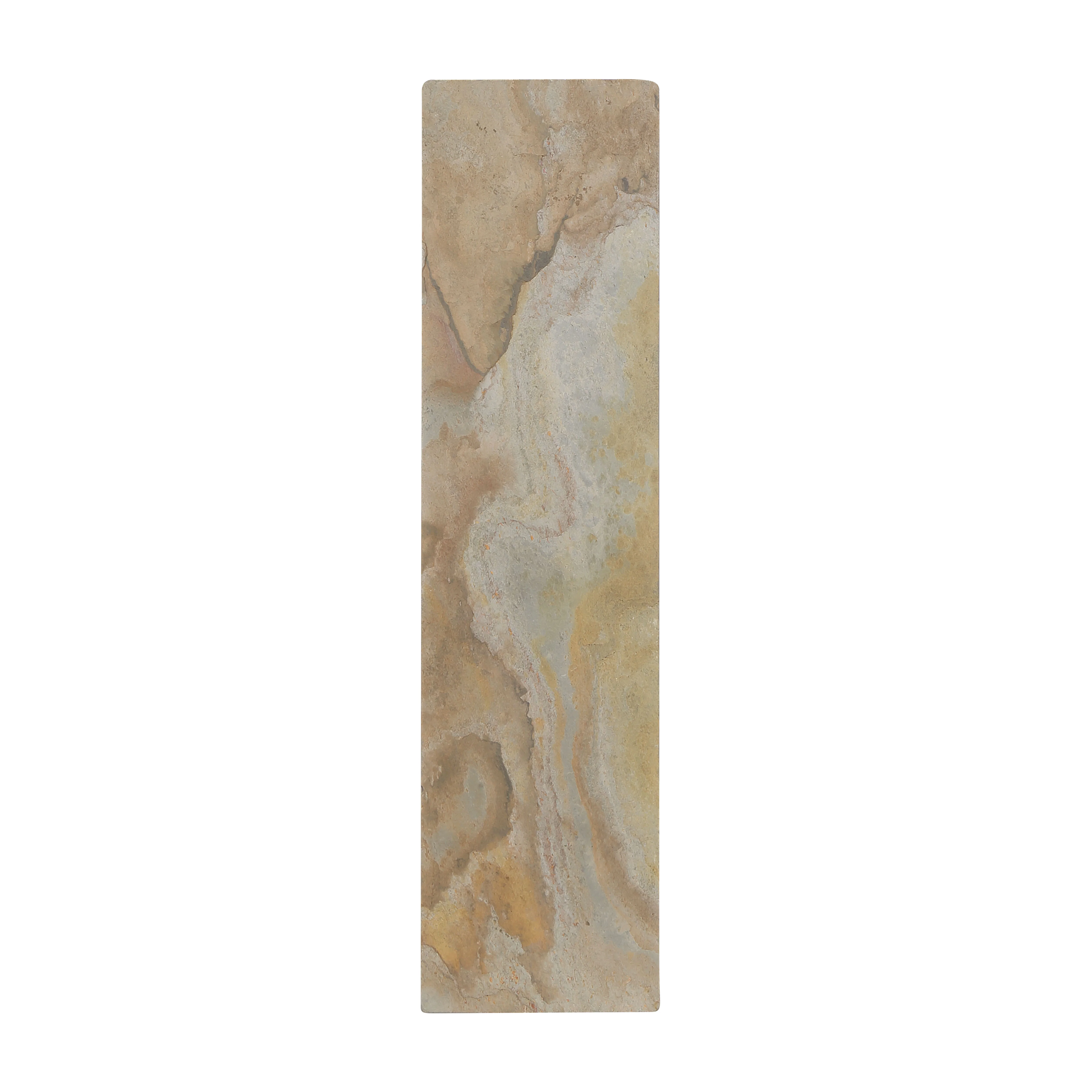 Stratum Integrated LED 24in Vanity in Matte Black with Moon Rock Slate - Image 8
