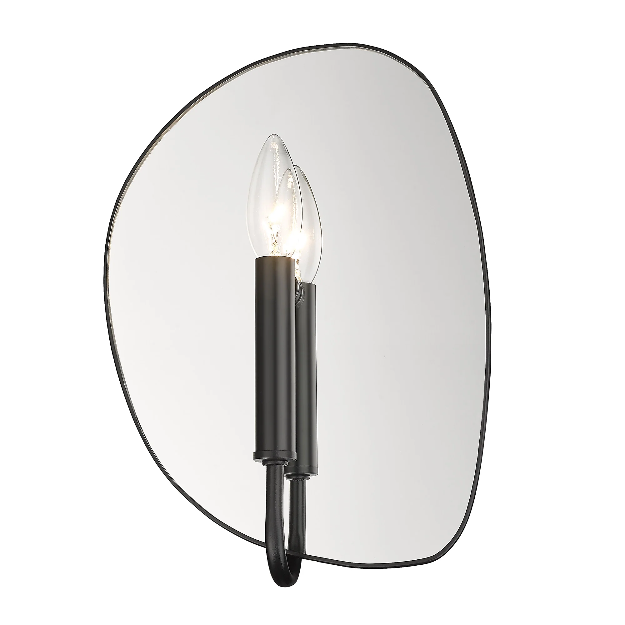 Tessa 1-light Wall Sconce in Matte Black - Image 2