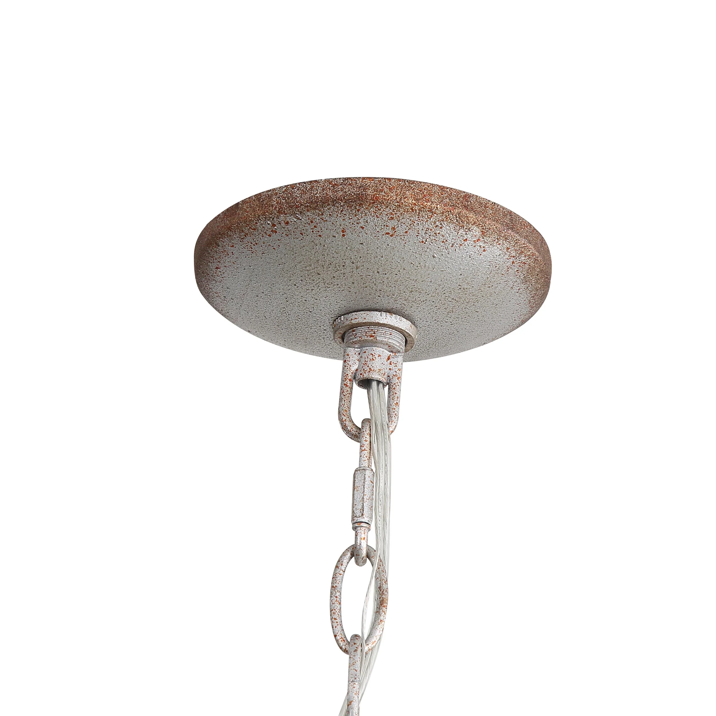 Tinsmith 1-light Pendant in Aged Galvanized Steel - Image 9