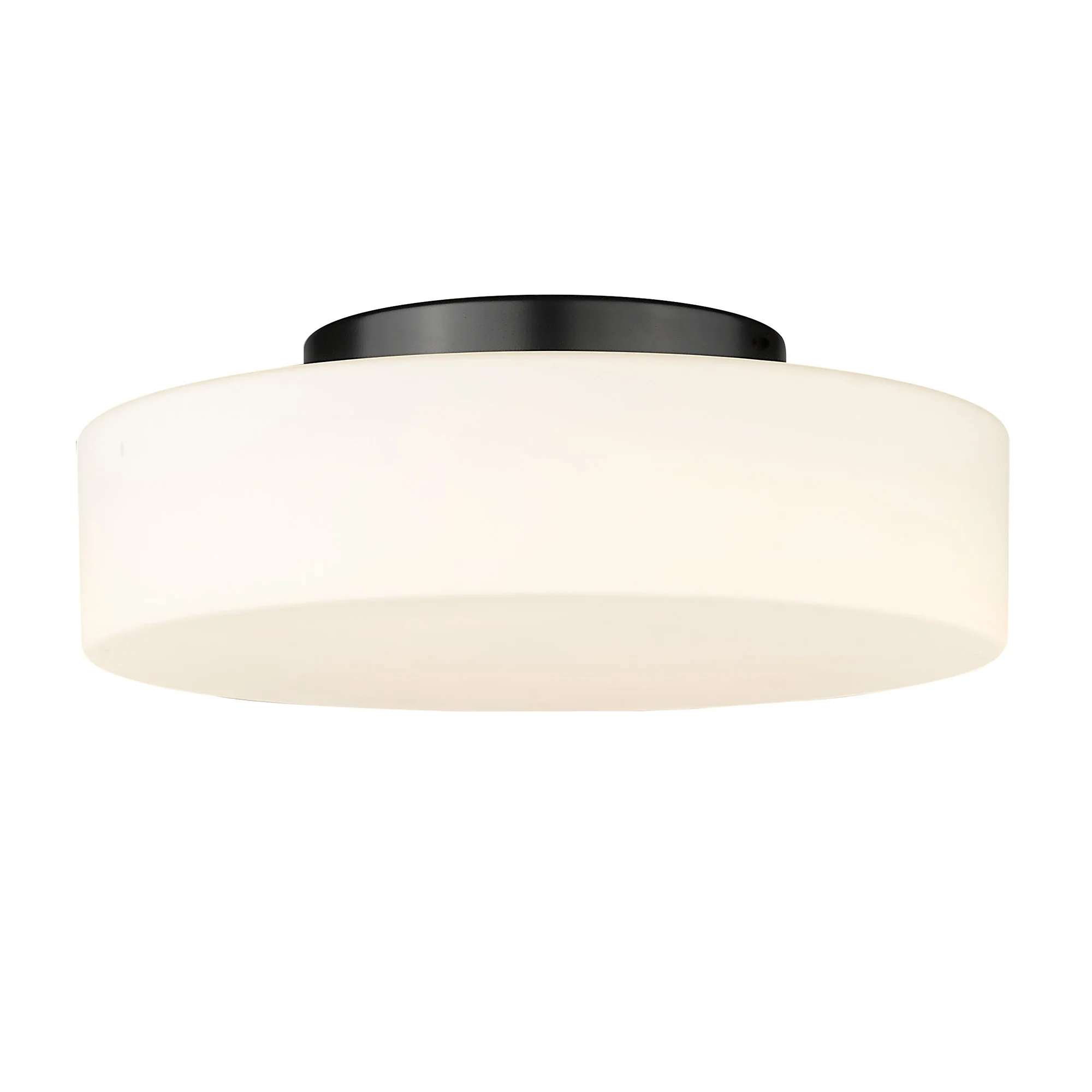 Toli Integrated LED Flush Mount in Matte Black