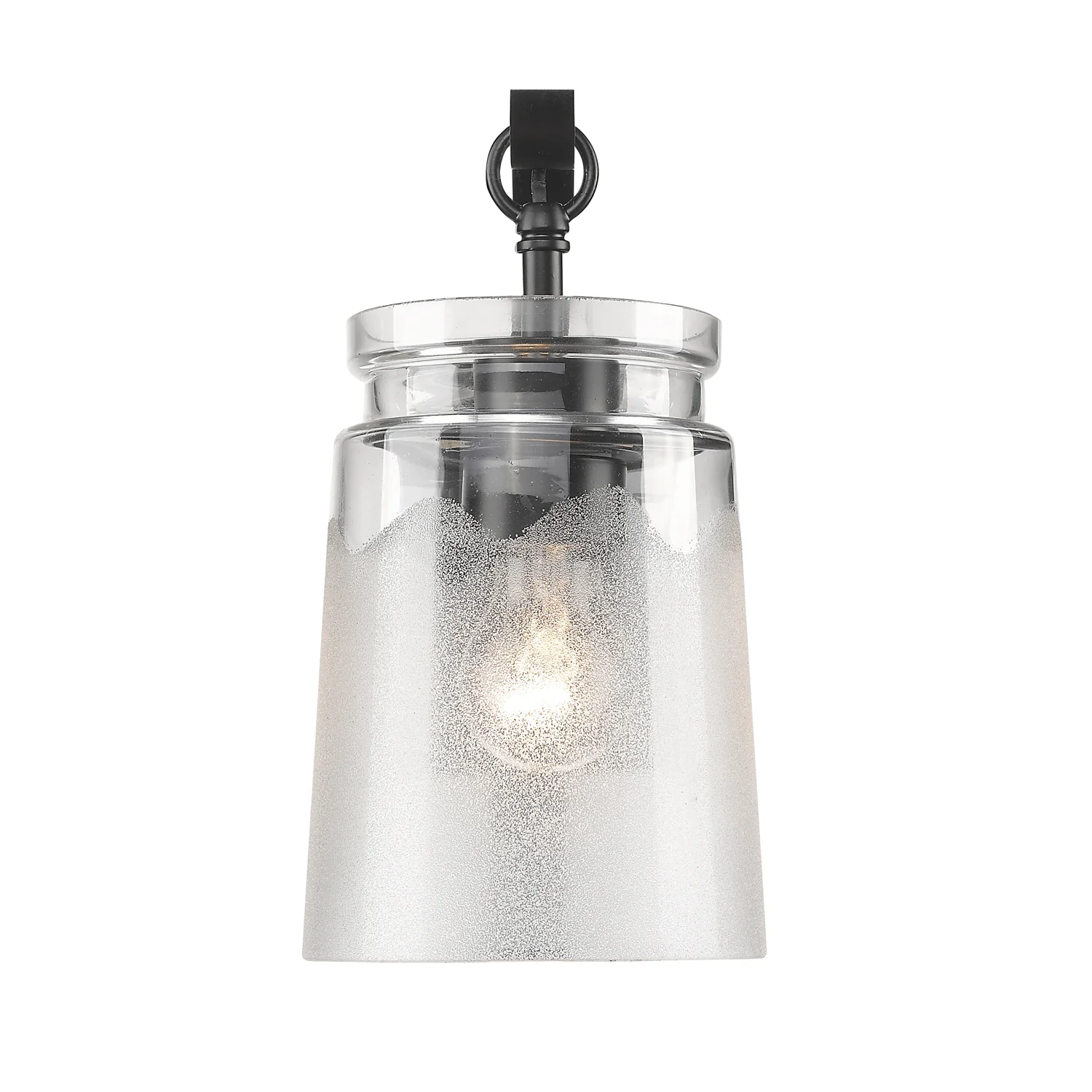 Travers 1-light Wall Sconce in Matte Black - Image 3