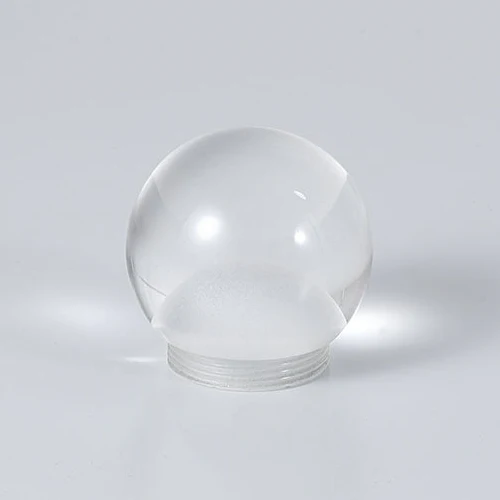 Vario Integrated LED 8 light Chandelier in Titanium Gold with Globe diffusers - Image 11