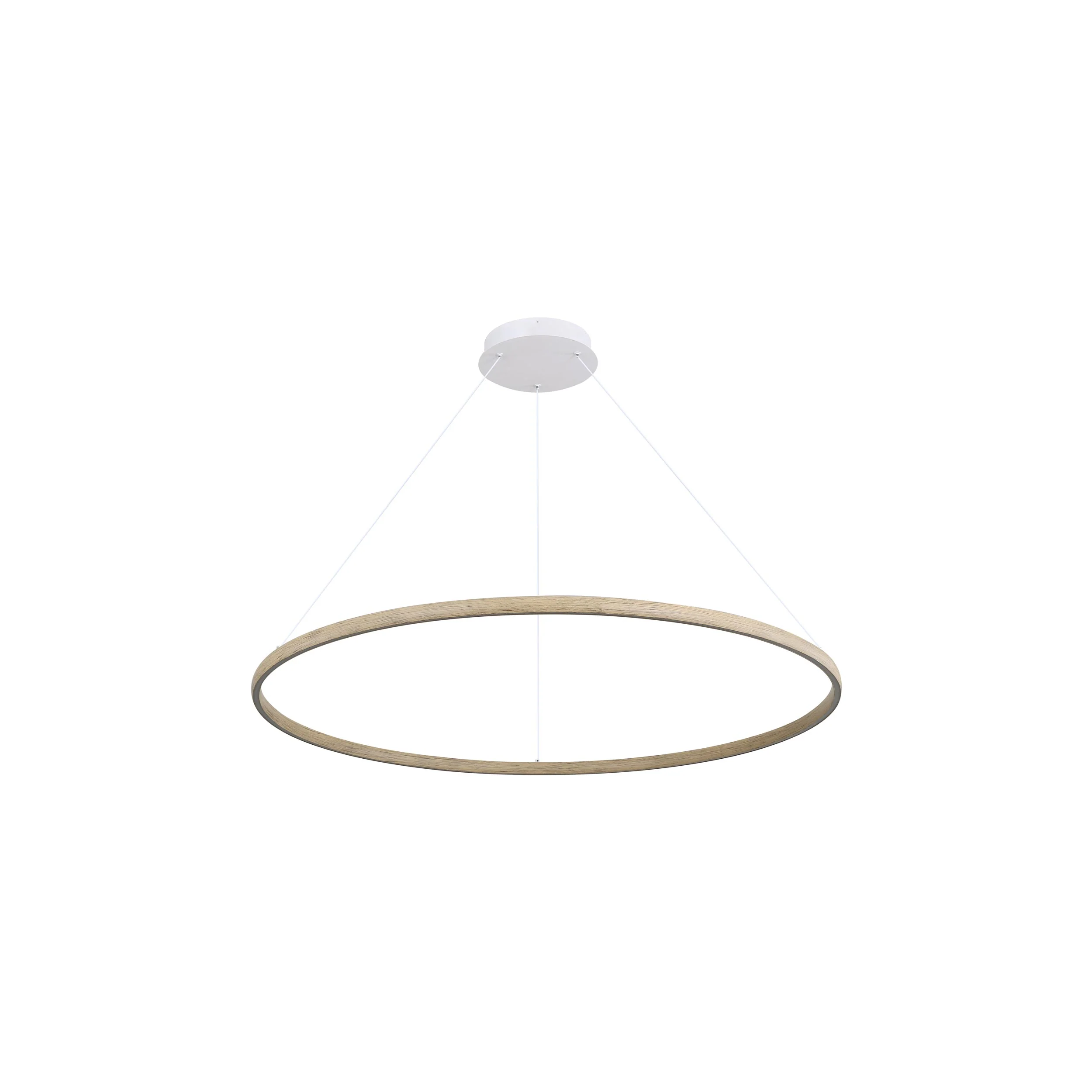 Veritas 35" Bi-directional LED Chandelier in Driftwood - Image 3
