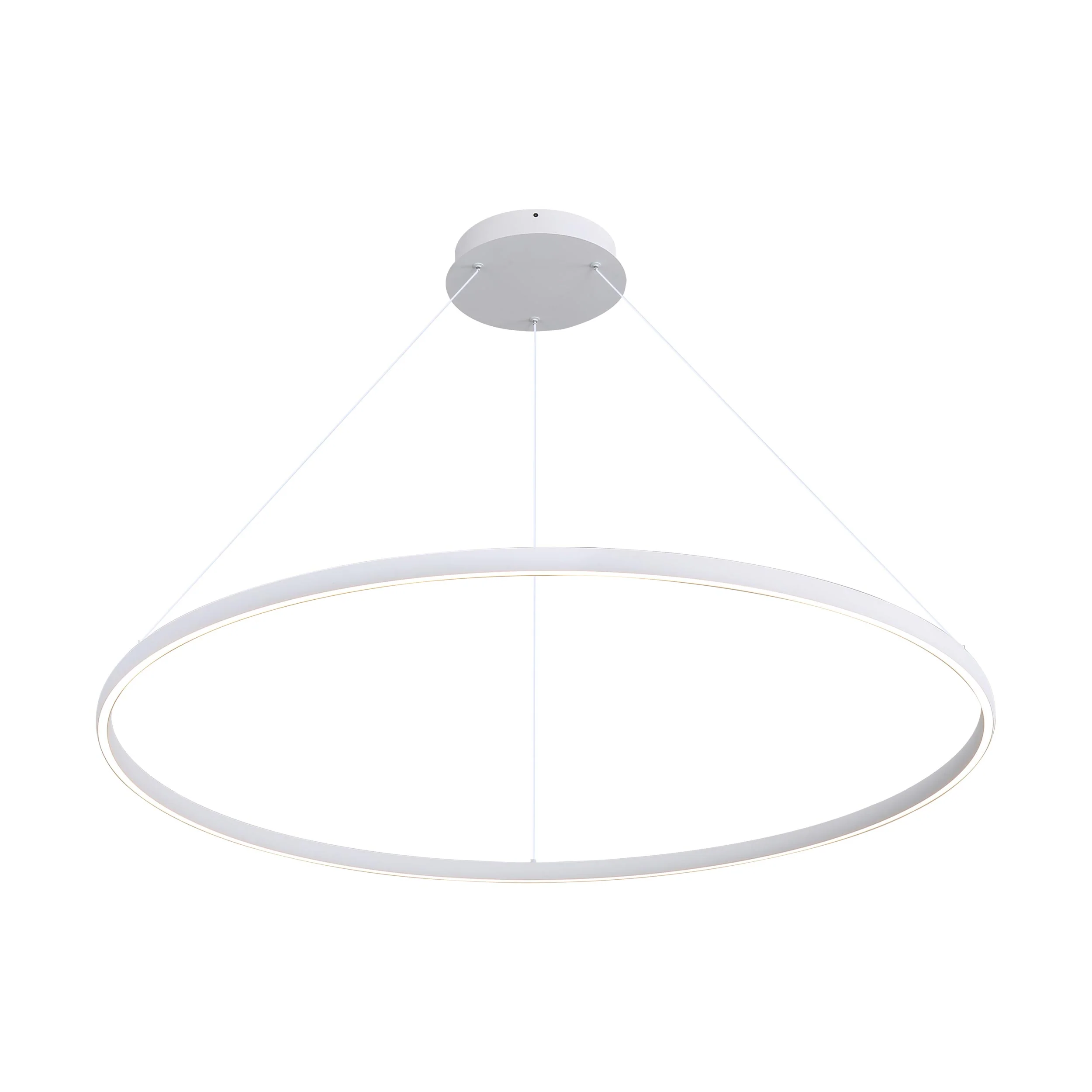 Veritas 71" Bi-directional LED Chandelier in Sand White