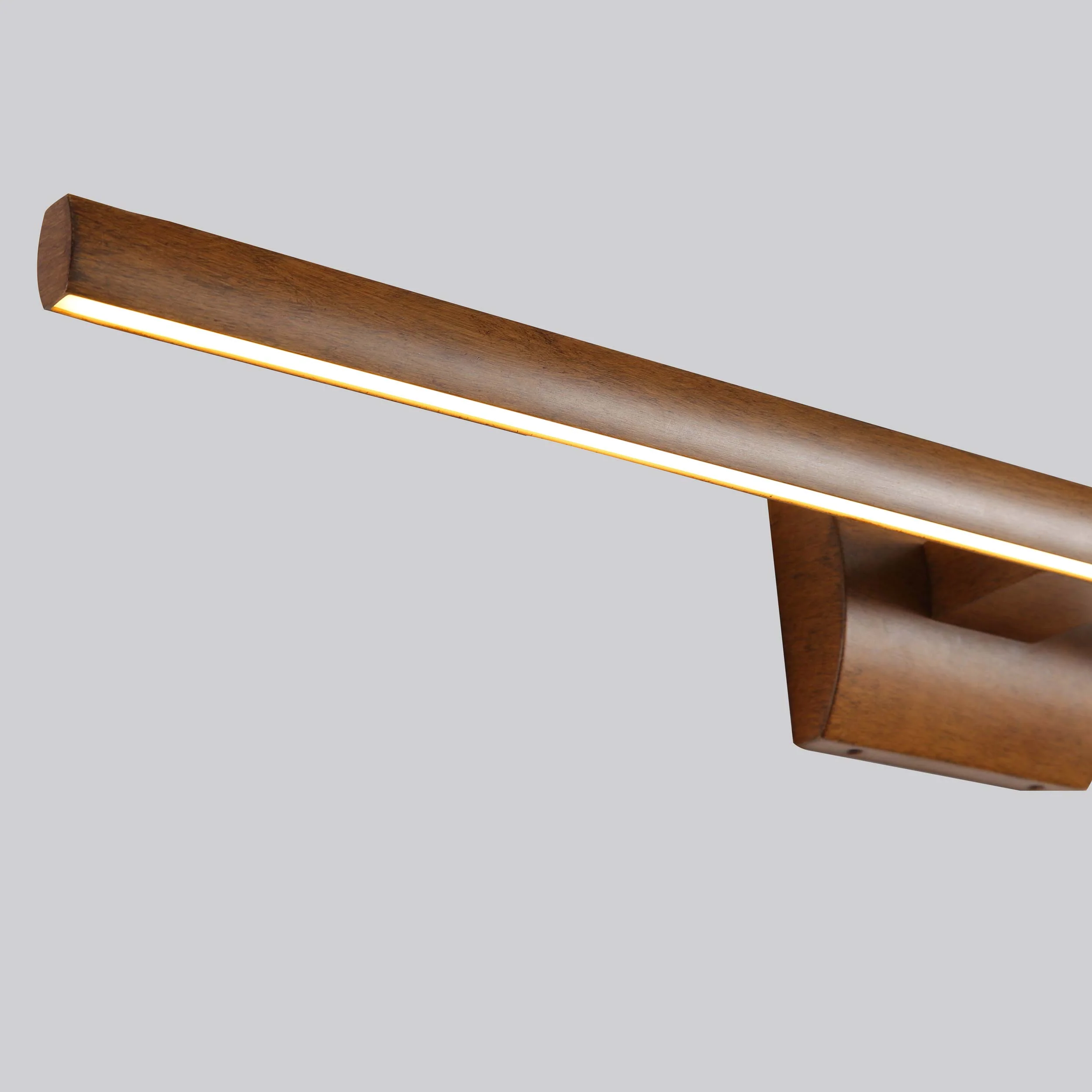 Vireo 28" Bidirectional Integrated LED Wall Light - Walnut - Image 5