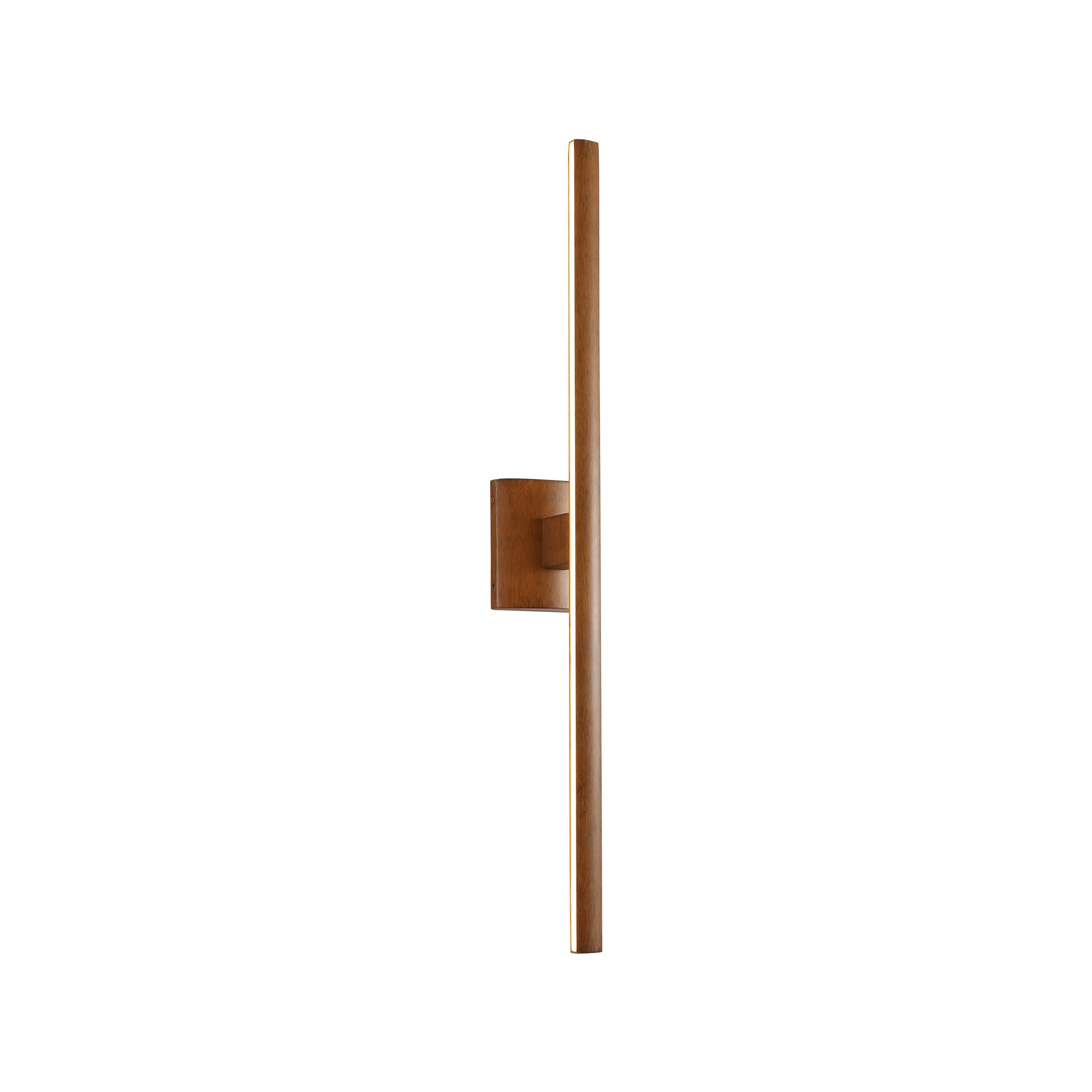 Vireo 32" Bidirectional Integrated LED Wall Light - Walnut