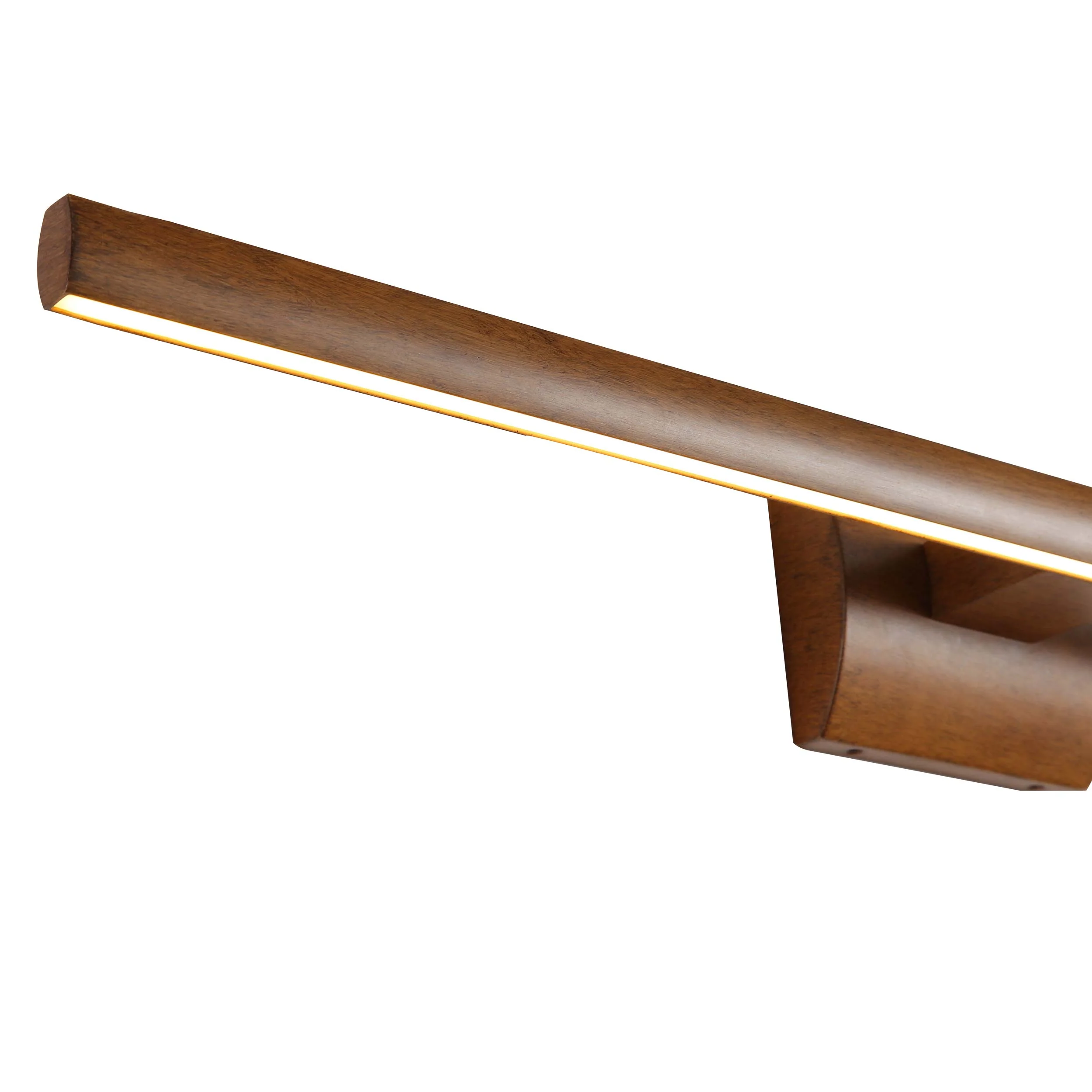 Vireo 32" Bidirectional Integrated LED Wall Light - Walnut - Image 6