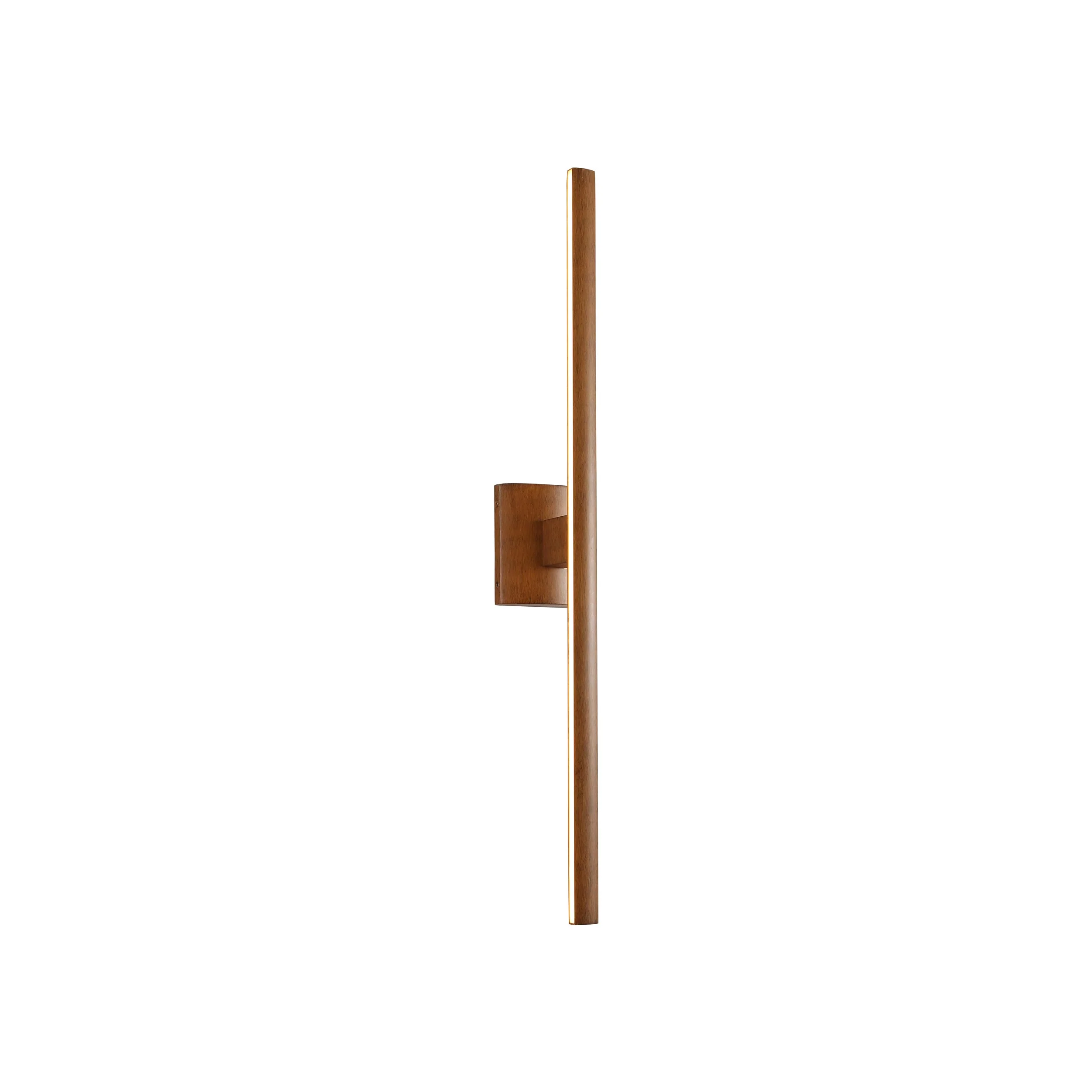 Vireo 36" Bidirectional Integrated LED Wall Light - Walnut