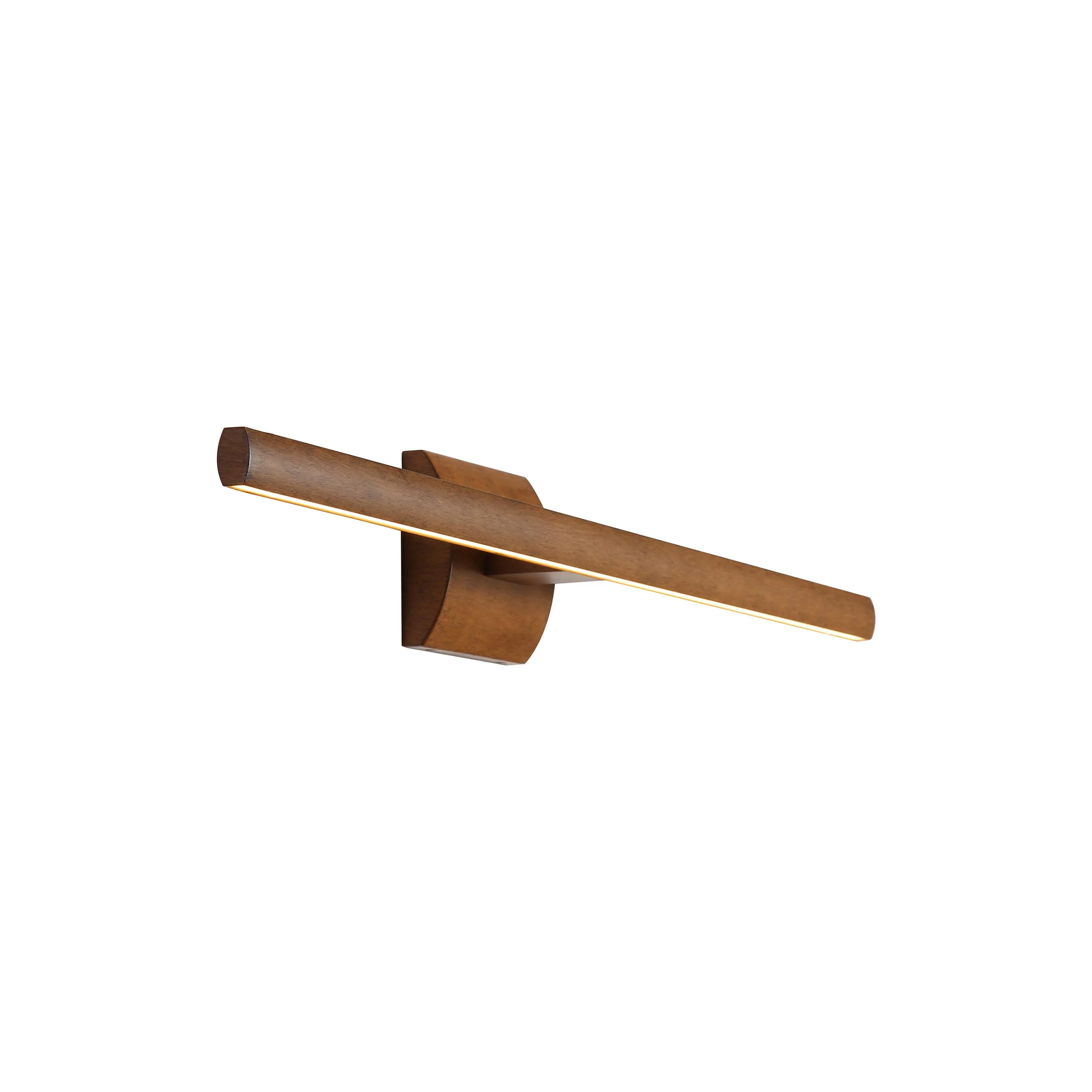 Vireo 36" Bidirectional Integrated LED Wall Light - Walnut - Image 3