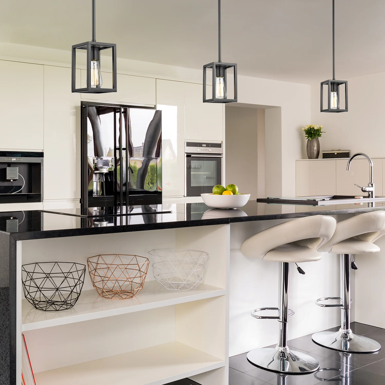Wesson 1-light Pendant in Matte Black - Image 4