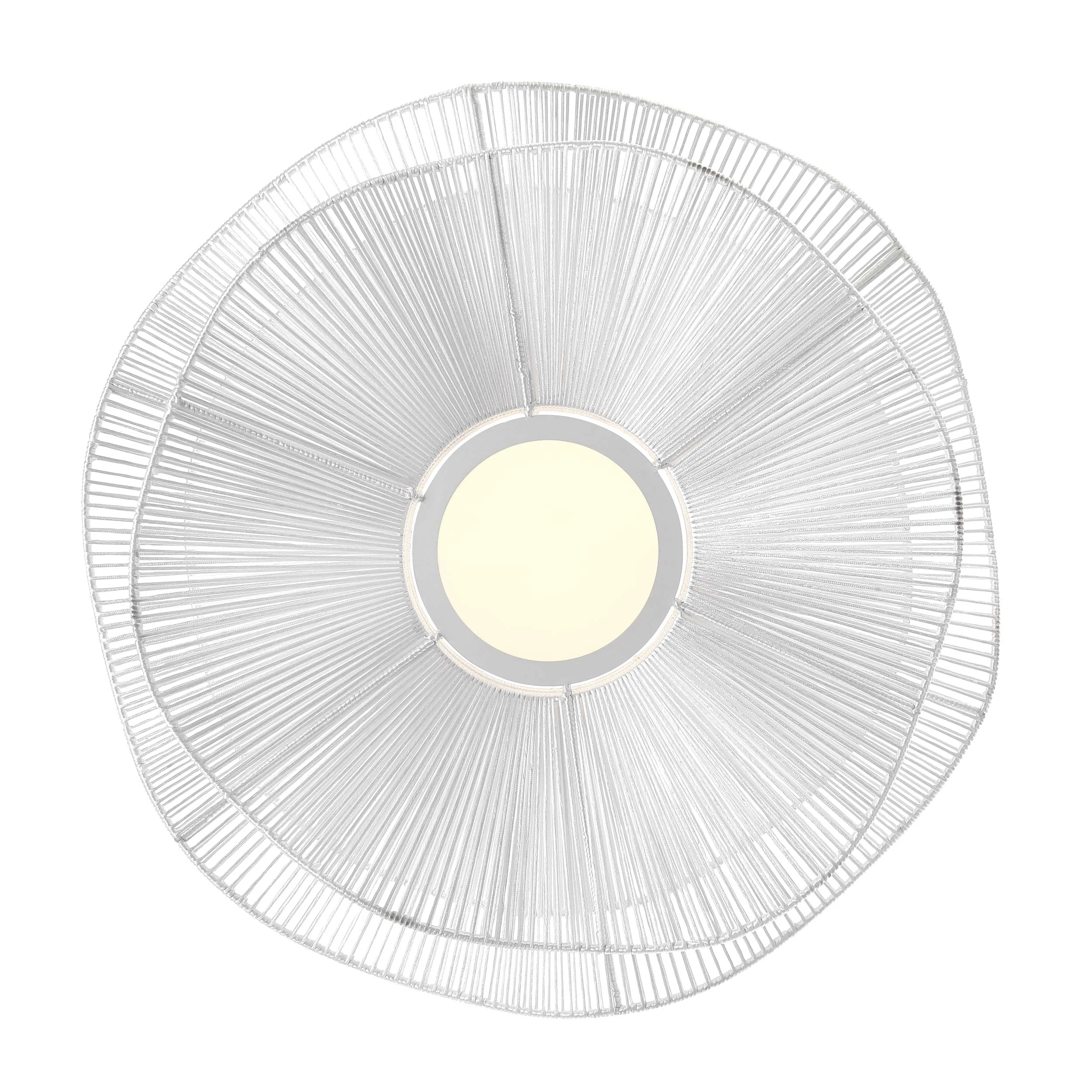 Whisper Integrated LED Pendant in White Rope - Image 7