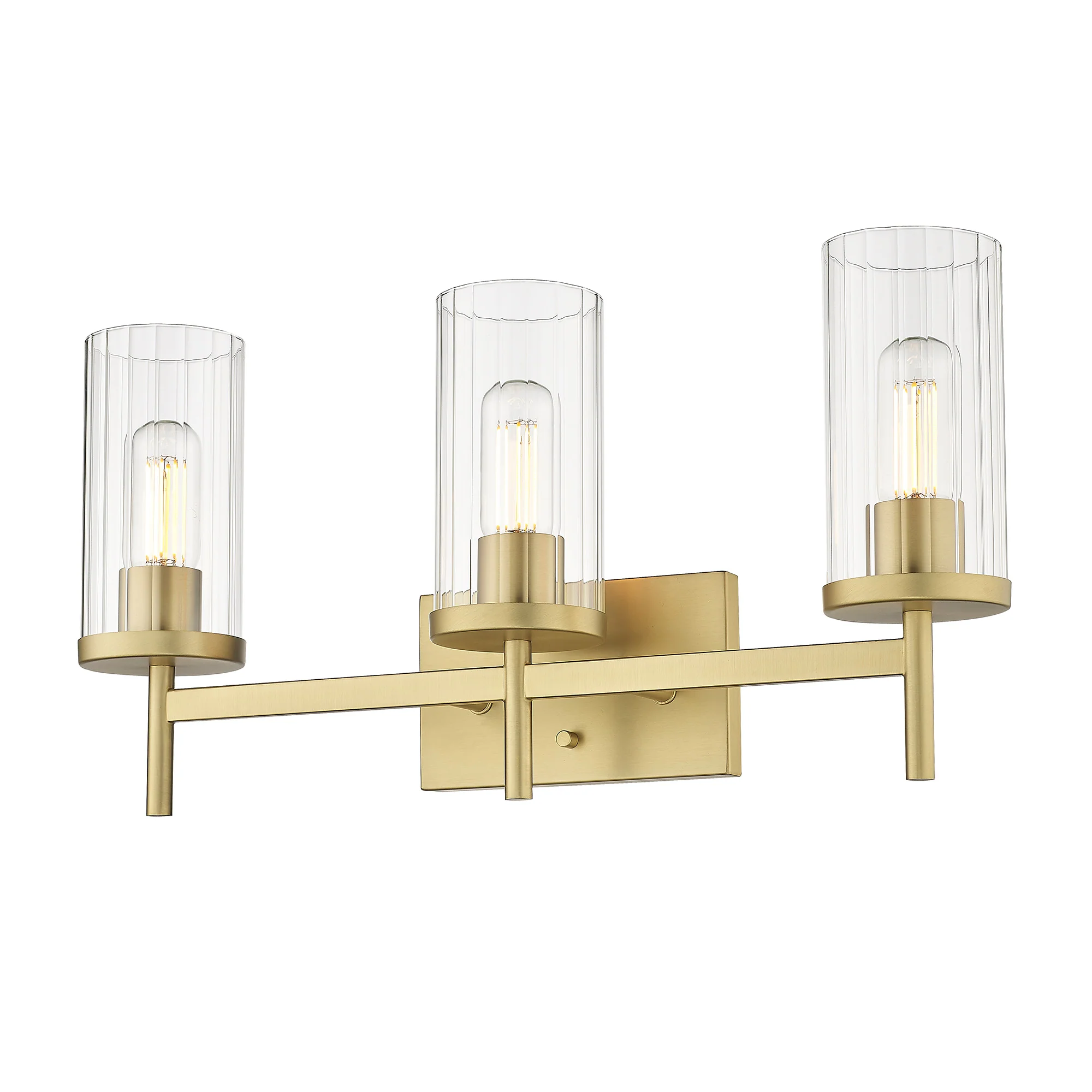 Winslett 3-light Vanity in Brushed Champagne Brass