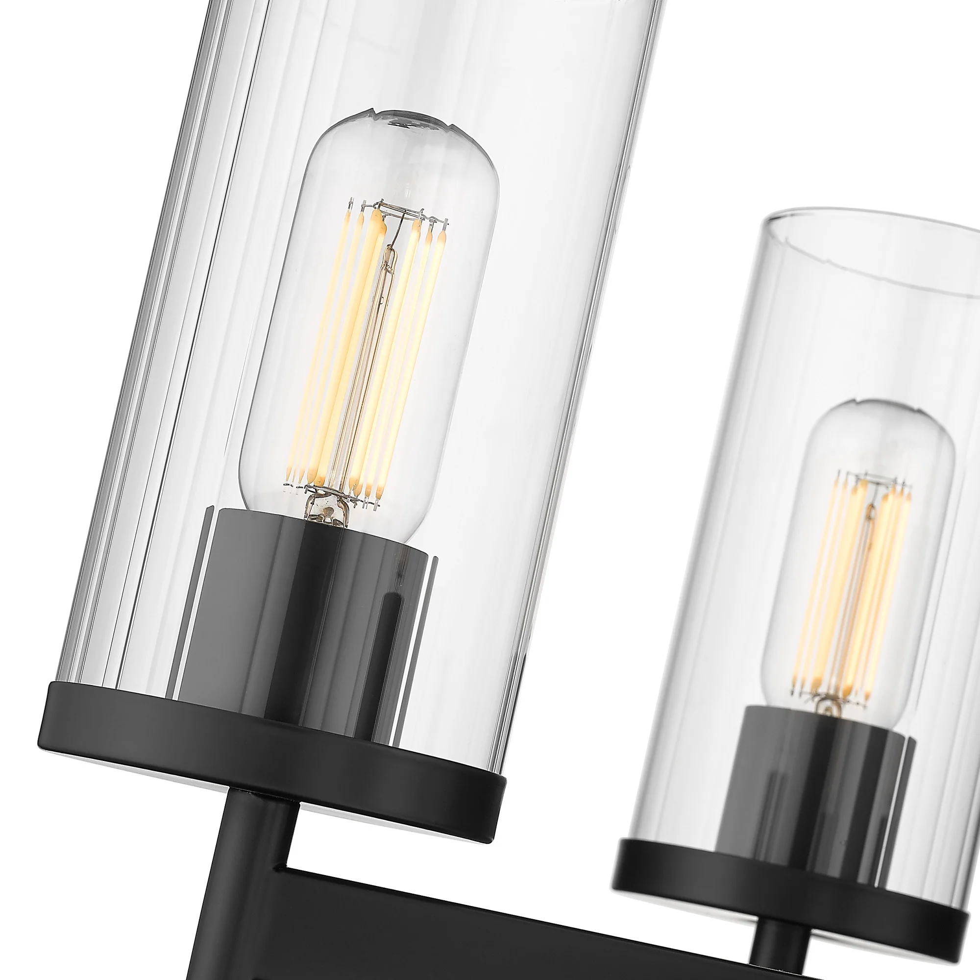 Winslett 5-light Chandelier in Matte Black - Image 4